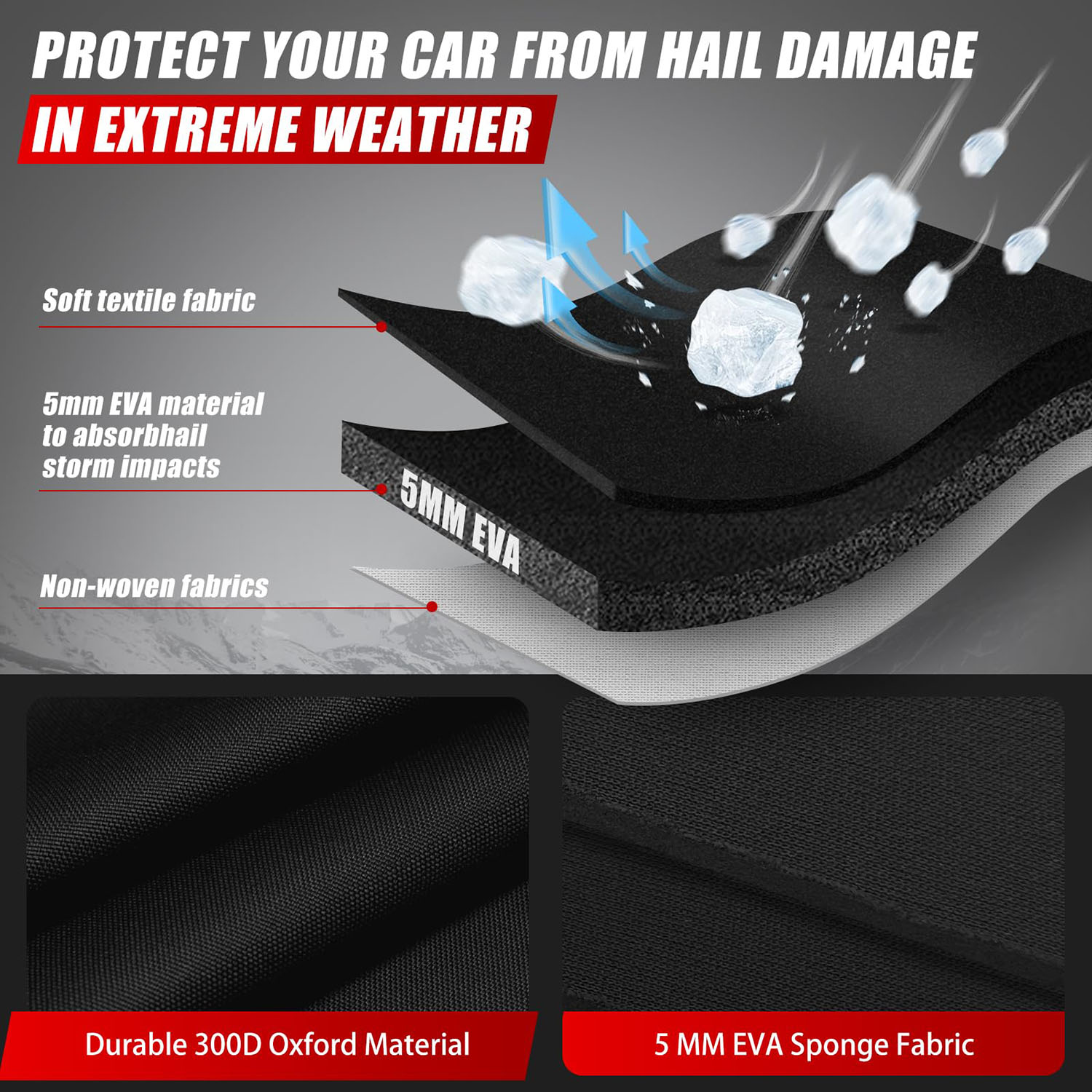 Covelta Hail Protector Truck Cover for 220–235 Inch Trucks