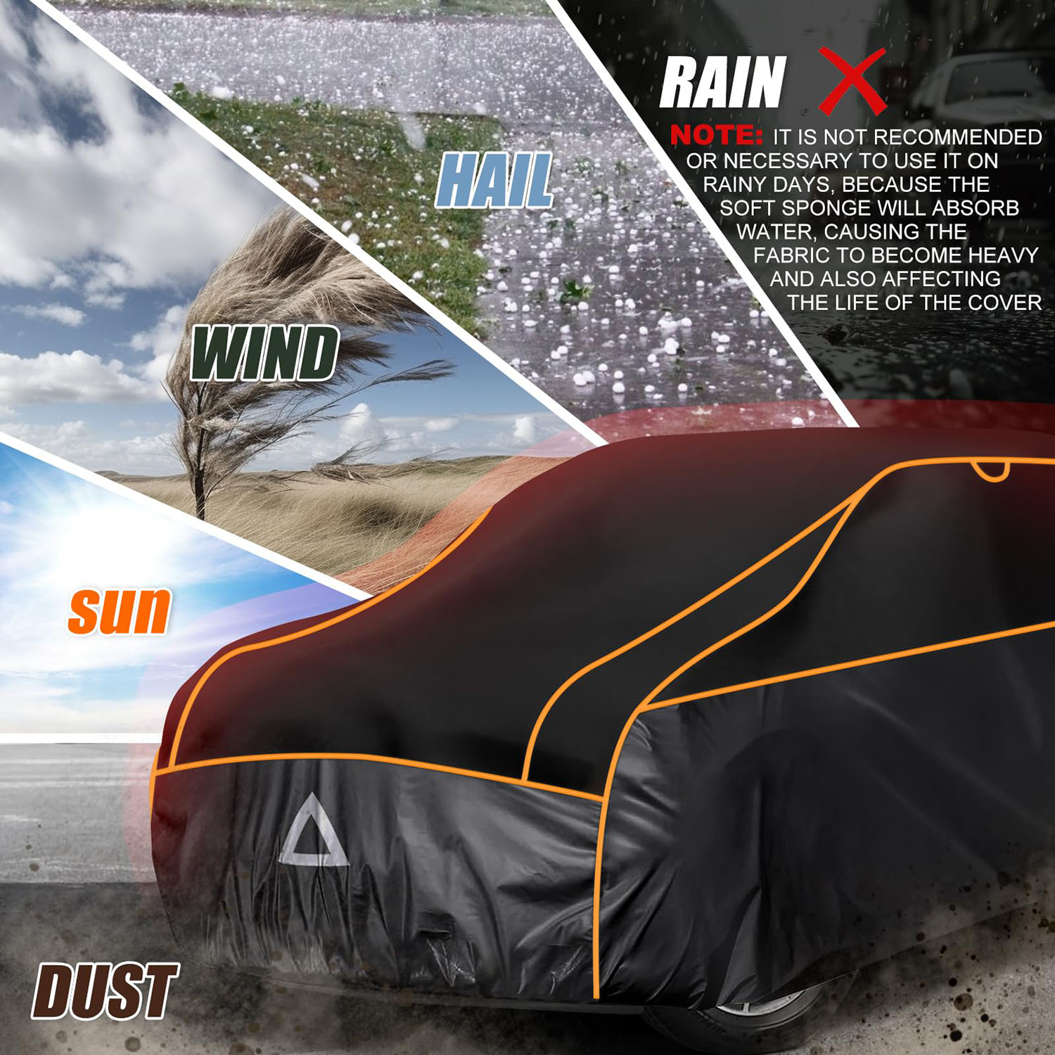 Covelta Hail Protector Truck Cover for 220–235 Inch Trucks