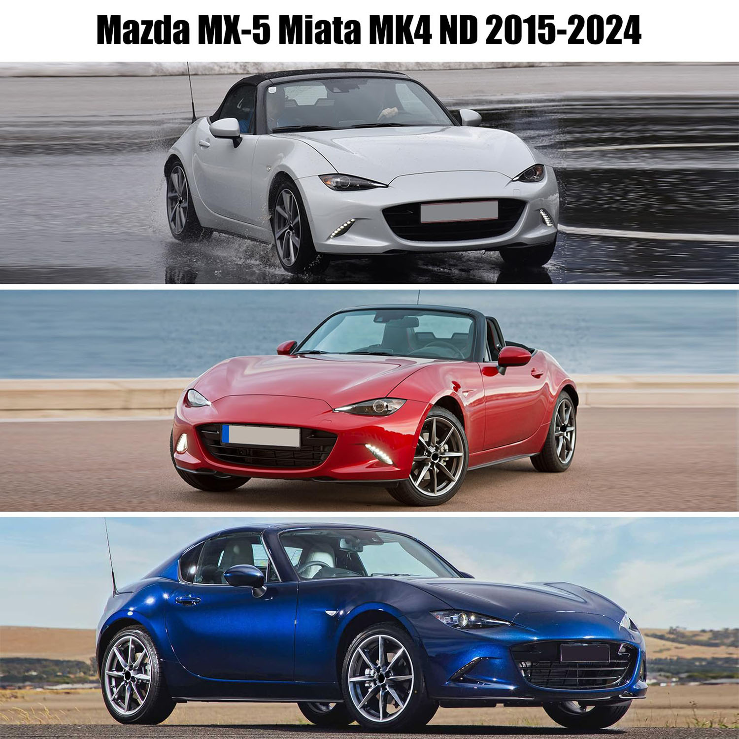 Covelta Half Car Cover for 2015–2024 Mazda MX-5 Miata