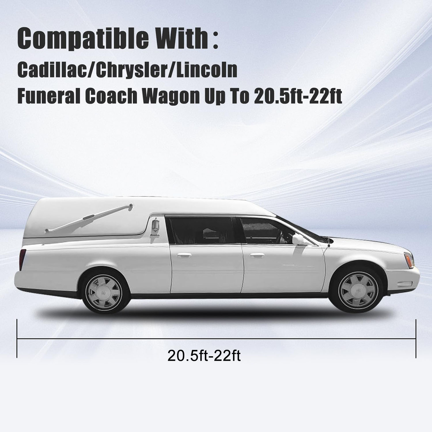 Covelta Waterproof Car Cover for Funeral Hearse & Coach Wagon