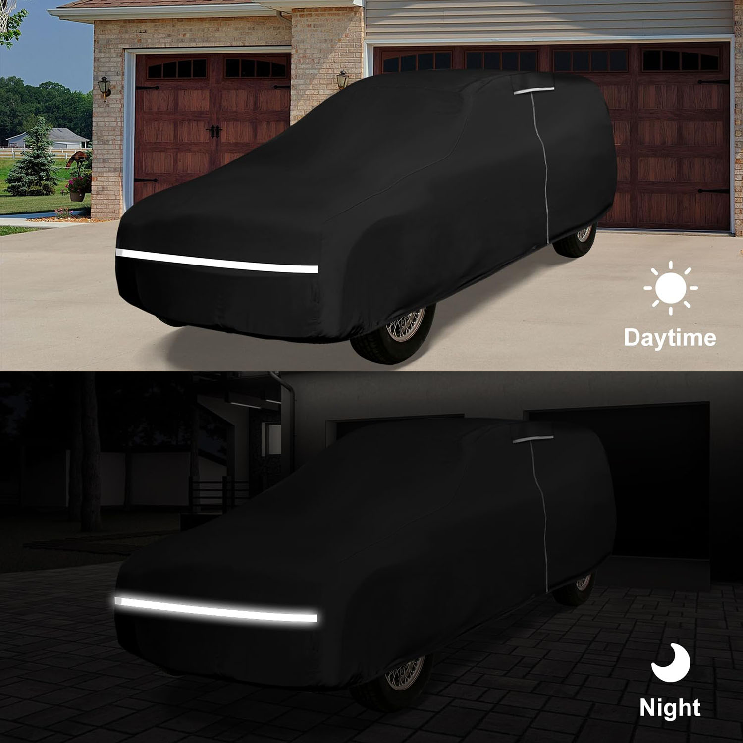Covelta Waterproof Car Cover for Funeral Hearse & Coach Wagon