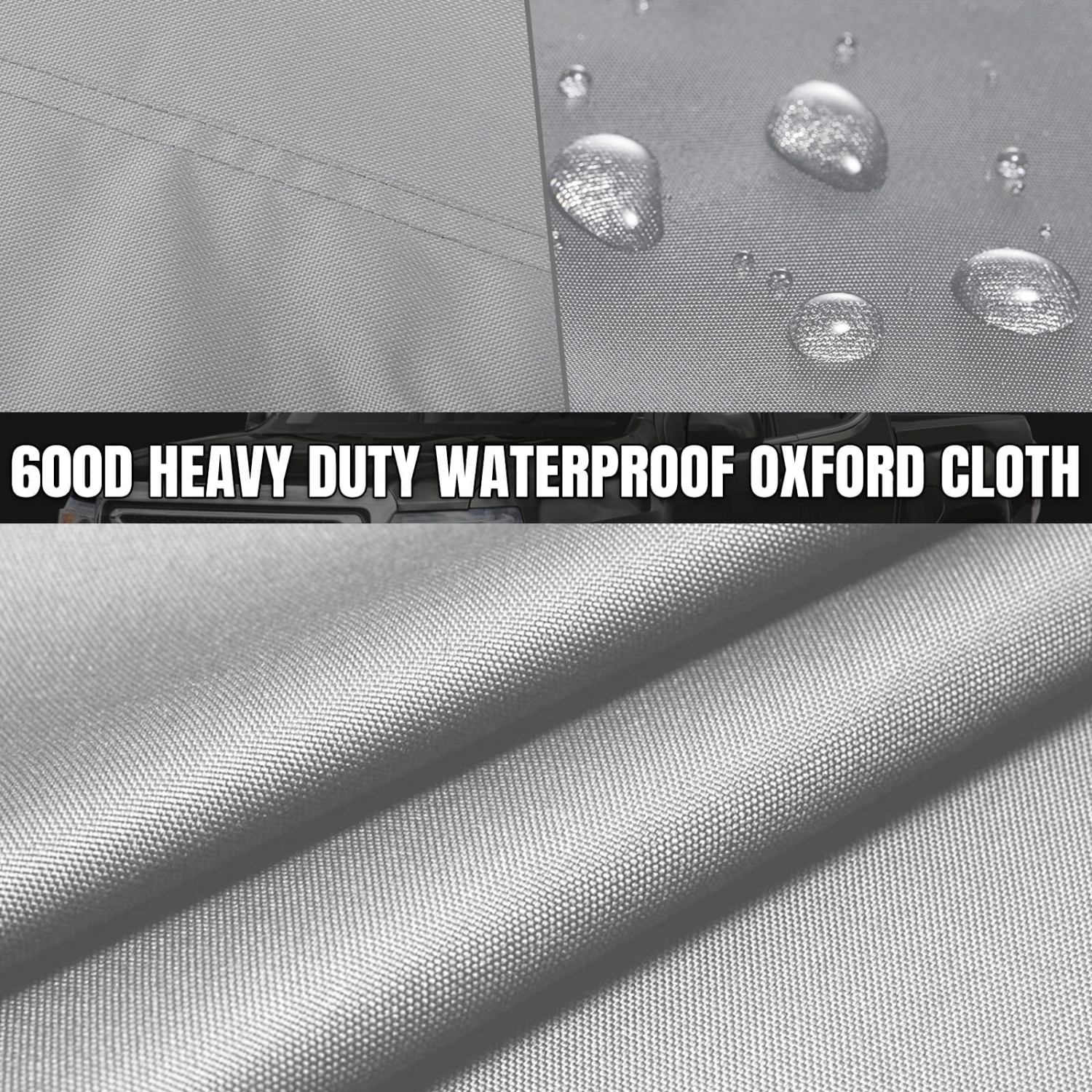 Covelta Truck Bed Tarp Cover for Mid Size Pickup Trucks 6ft Bed