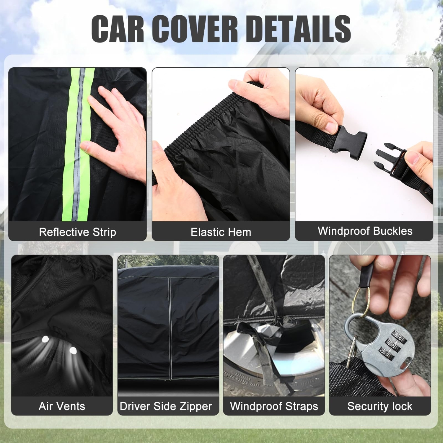 Covelta Waterproof Car Cover for 1984–2002 Toyota 4Runner