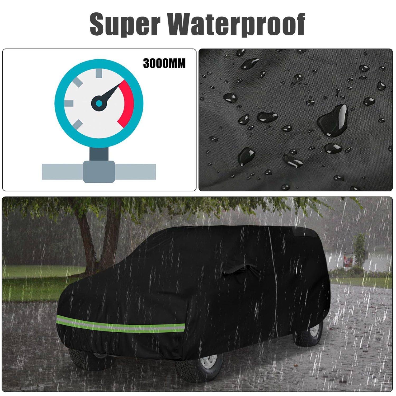 Covelta Waterproof Car Cover for 1984–2002 Toyota 4Runner