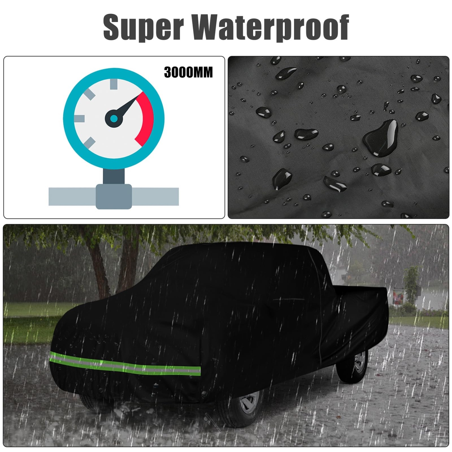 Covelta Waterproof Car Cover for 1995–2004 Toyota Tacoma