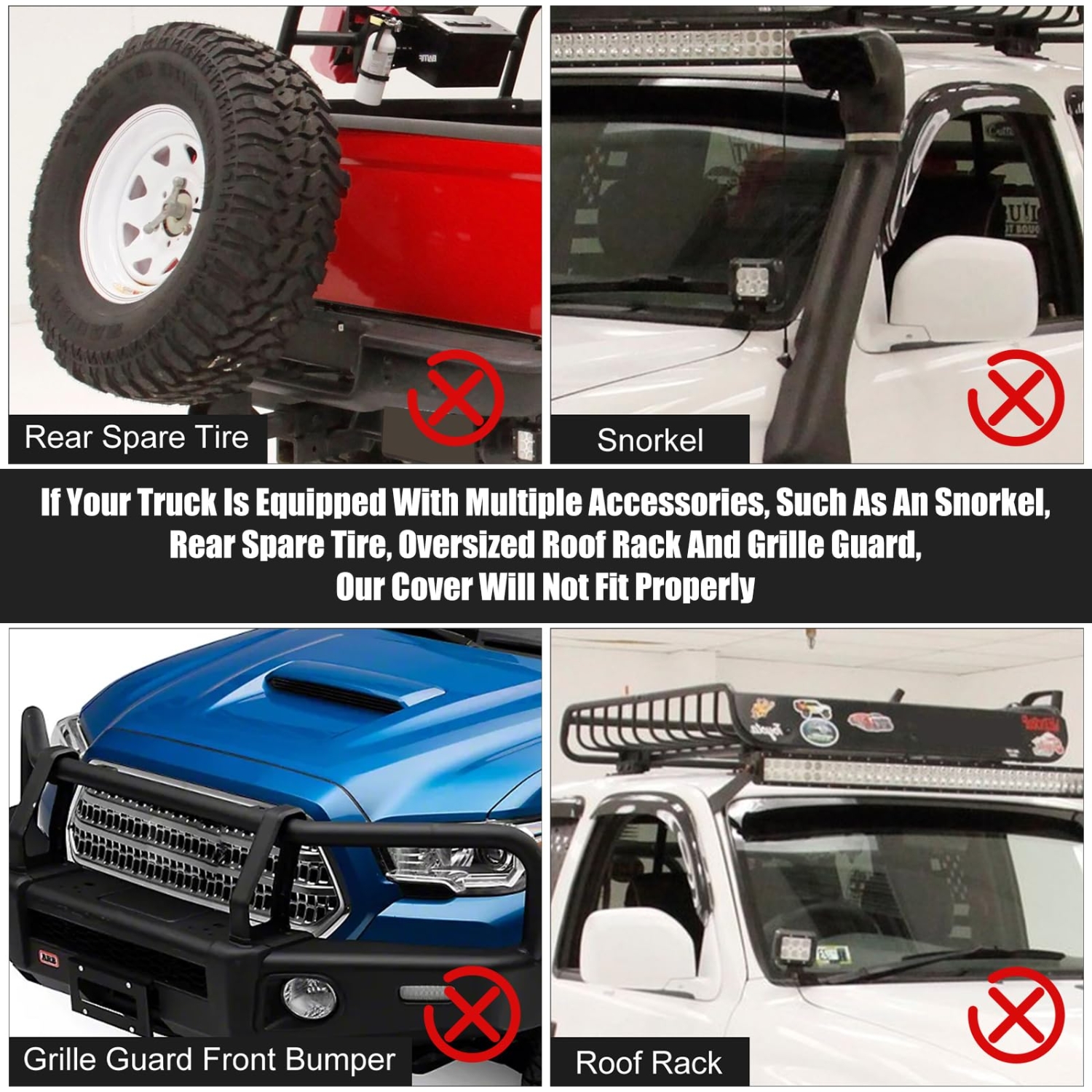 Covelta Waterproof Car Cover for 1995–2004 Toyota Tacoma
