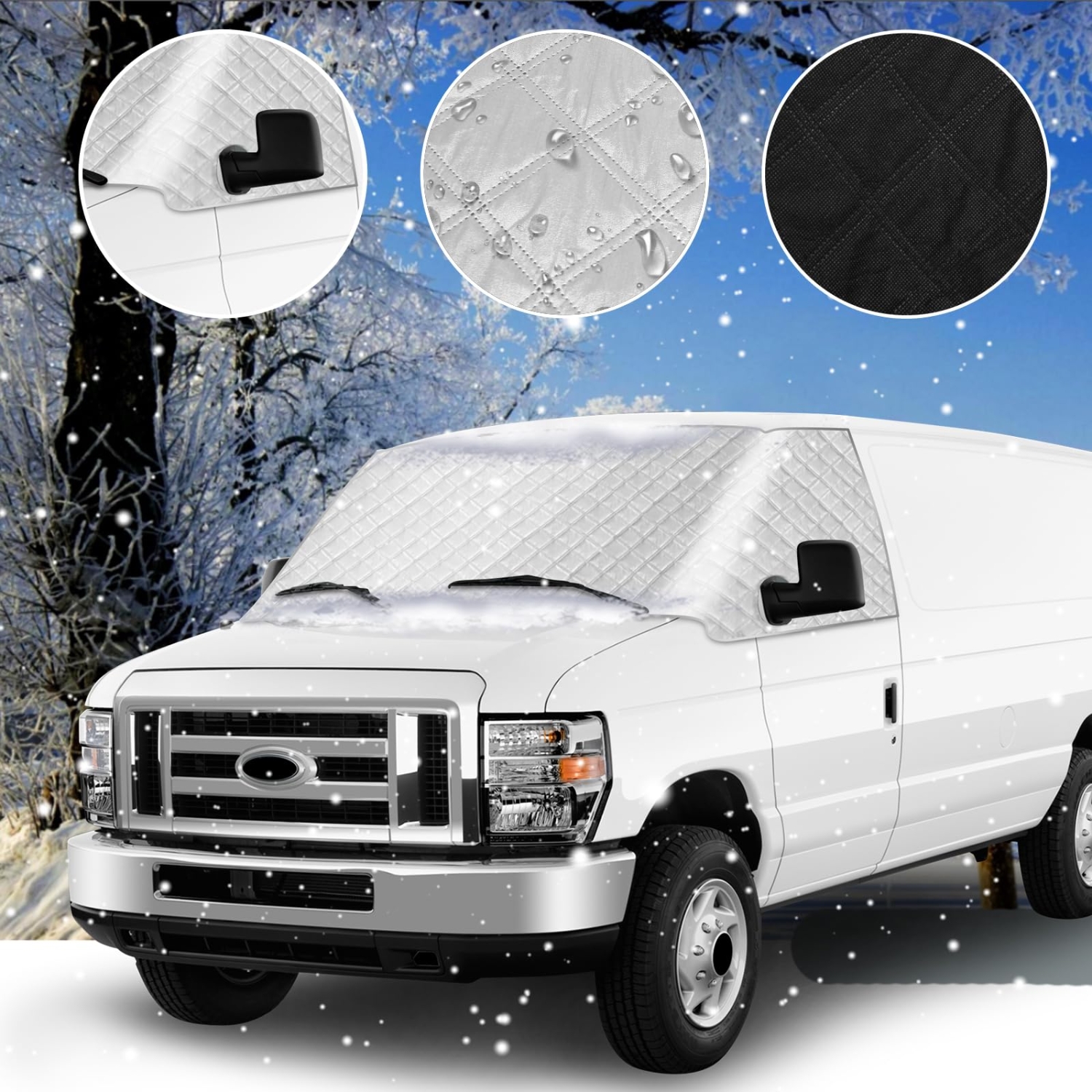 Covelta Windshield Cover for 2003–2026 Ford E-Series Vans
