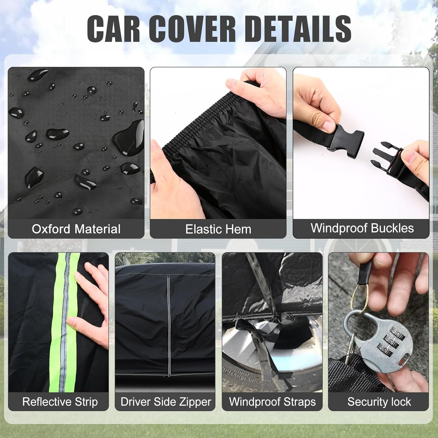 Covelta Waterproof Car Cover for 1960–1974 Ford Galaxie 500 / XL / Fairlane