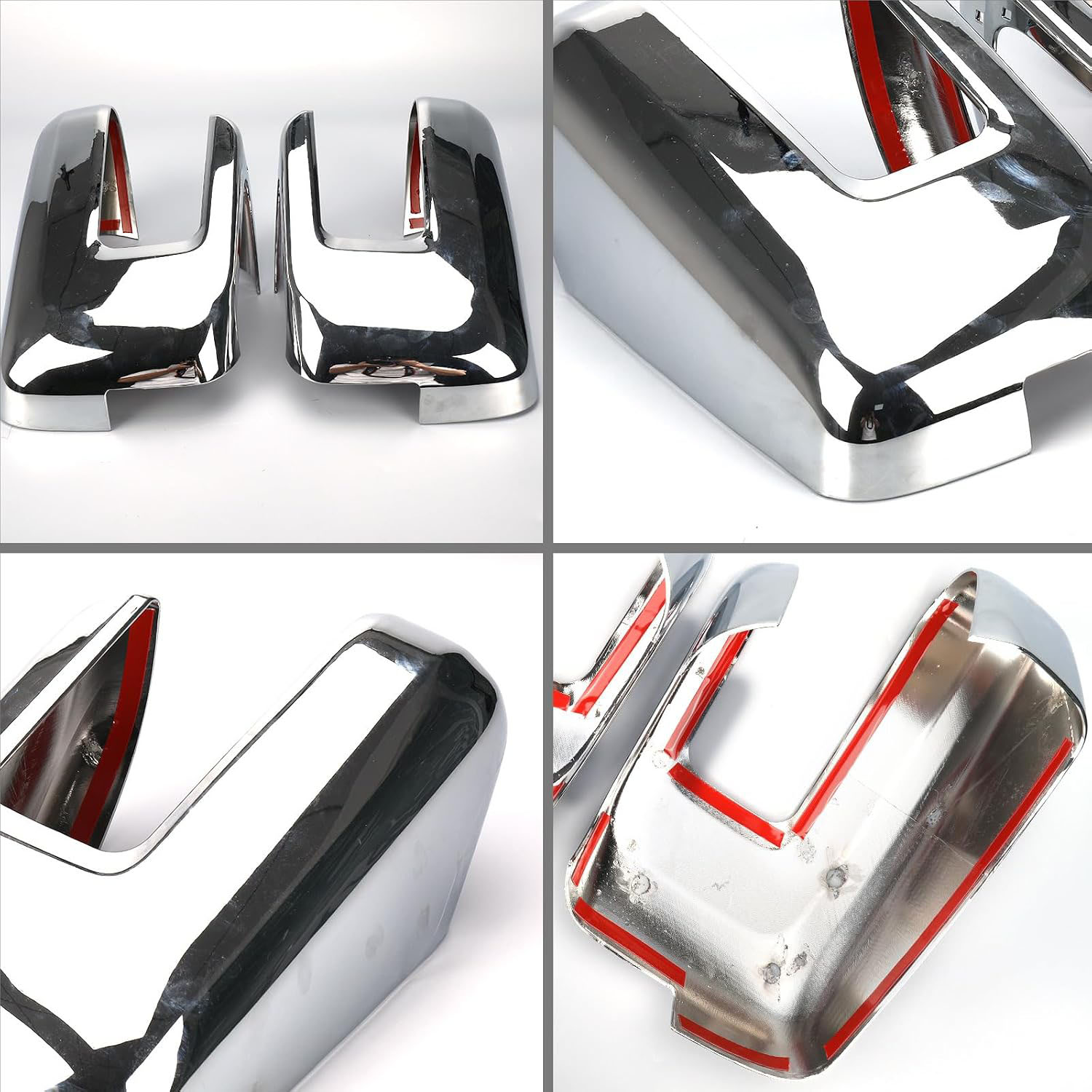 Covelta Chrome Mirror Cover Caps Replacement for 2021-2025 Ford F-150 with Turn Signal