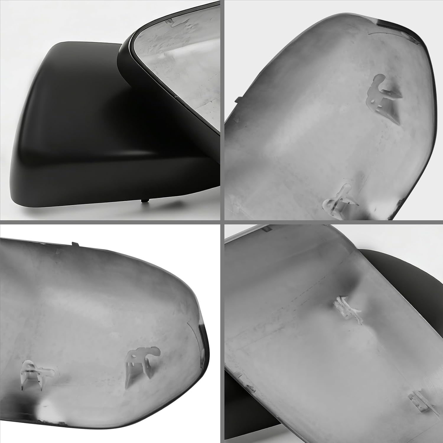 Covelta Textured Black Left Mirror Cover Cap Replacement for 2020-2025 Ford Explorer Without Turn Signal