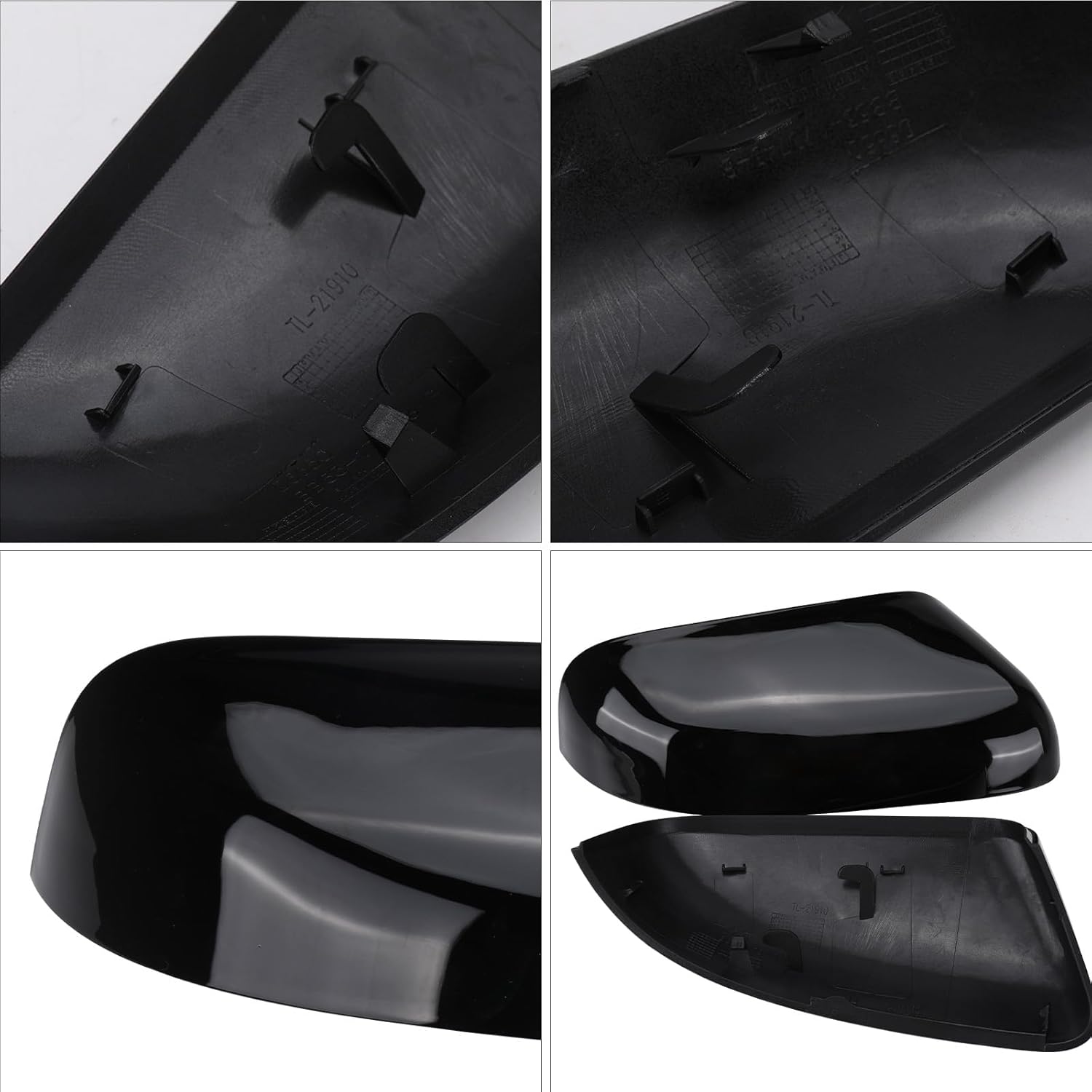 Covelta Mirror Cover Caps Replacement for 2016-2019 Ford Explorer