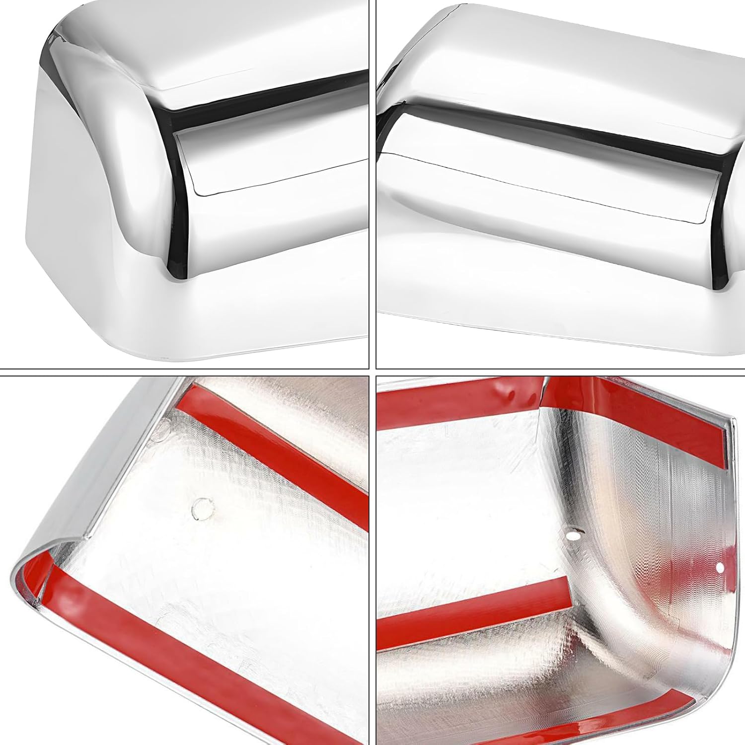 Covelta Top Mirror Cover Caps Replacement for 2008-2016 Ford F250 F350 F450 F550 Super Duty