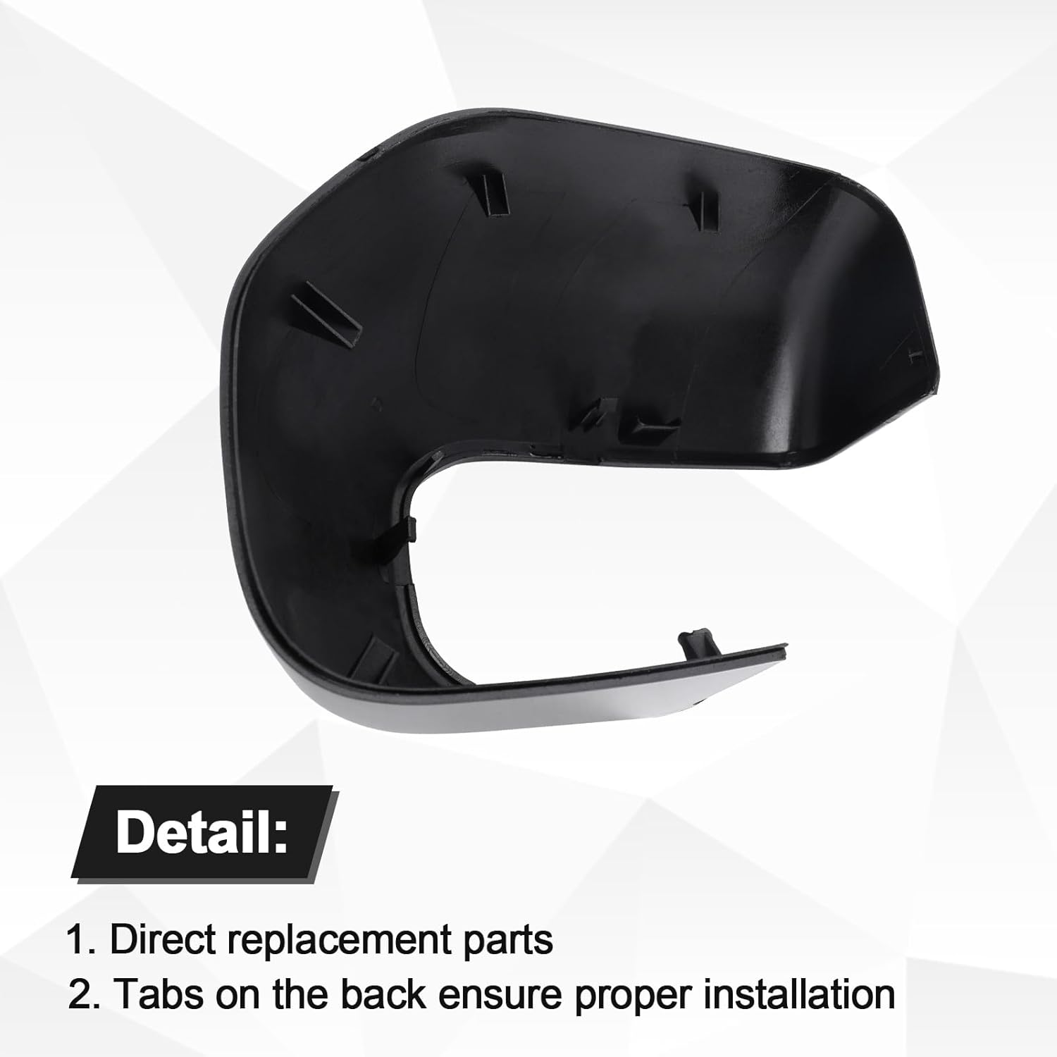 Covelta Mirror Cover Caps Replacement for 2021-2025 Ford Bronco Sport & Ford Maverick