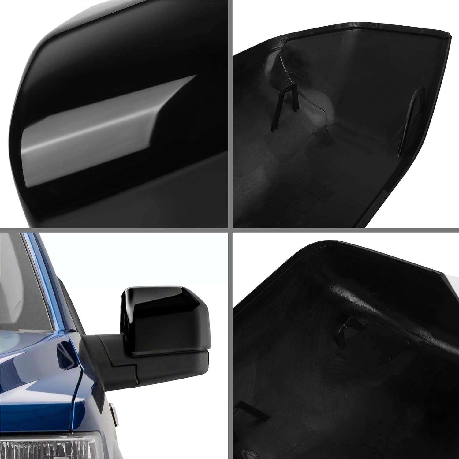Covelta Mirror Cover Caps Replacement for 2015-2020 Ford F150