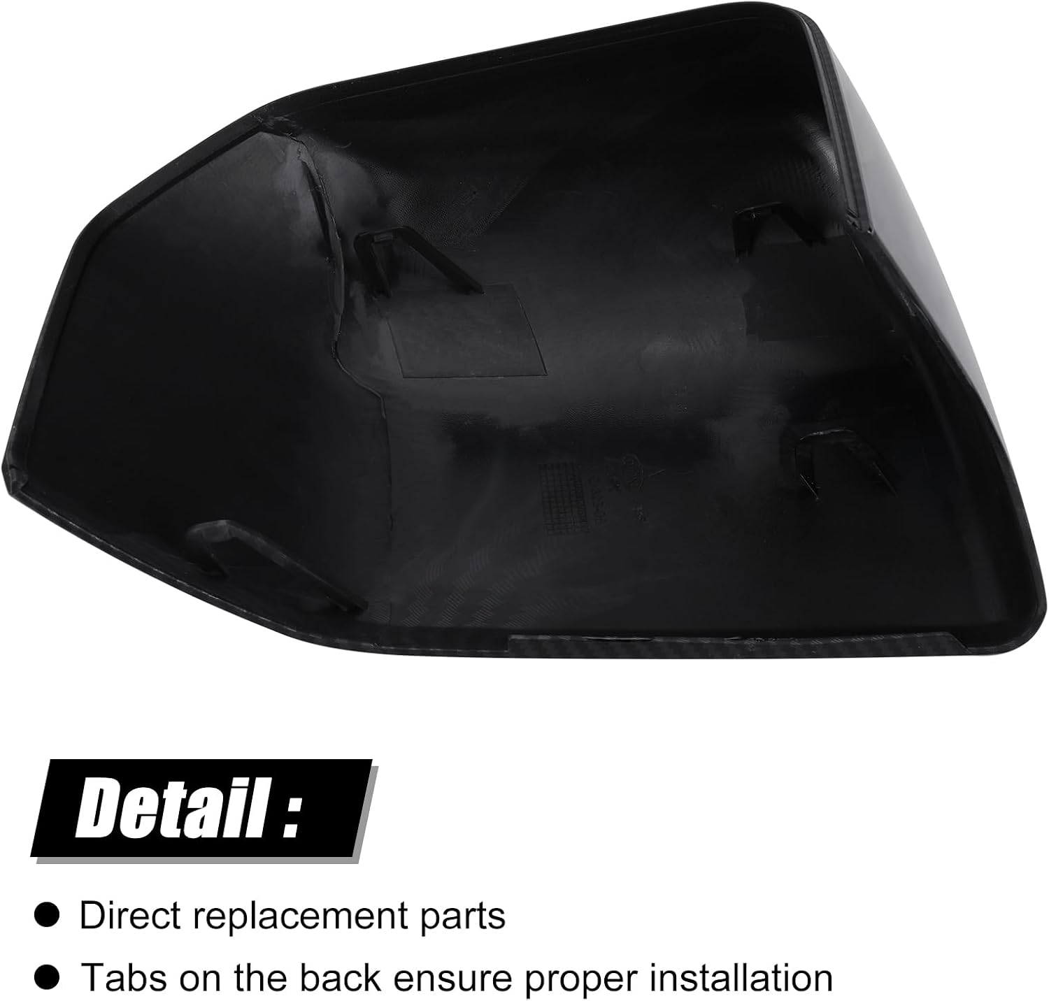 Covelta Mirror Cover Caps Replacement for 2015-2020 Ford F150（Carbon Fiber）