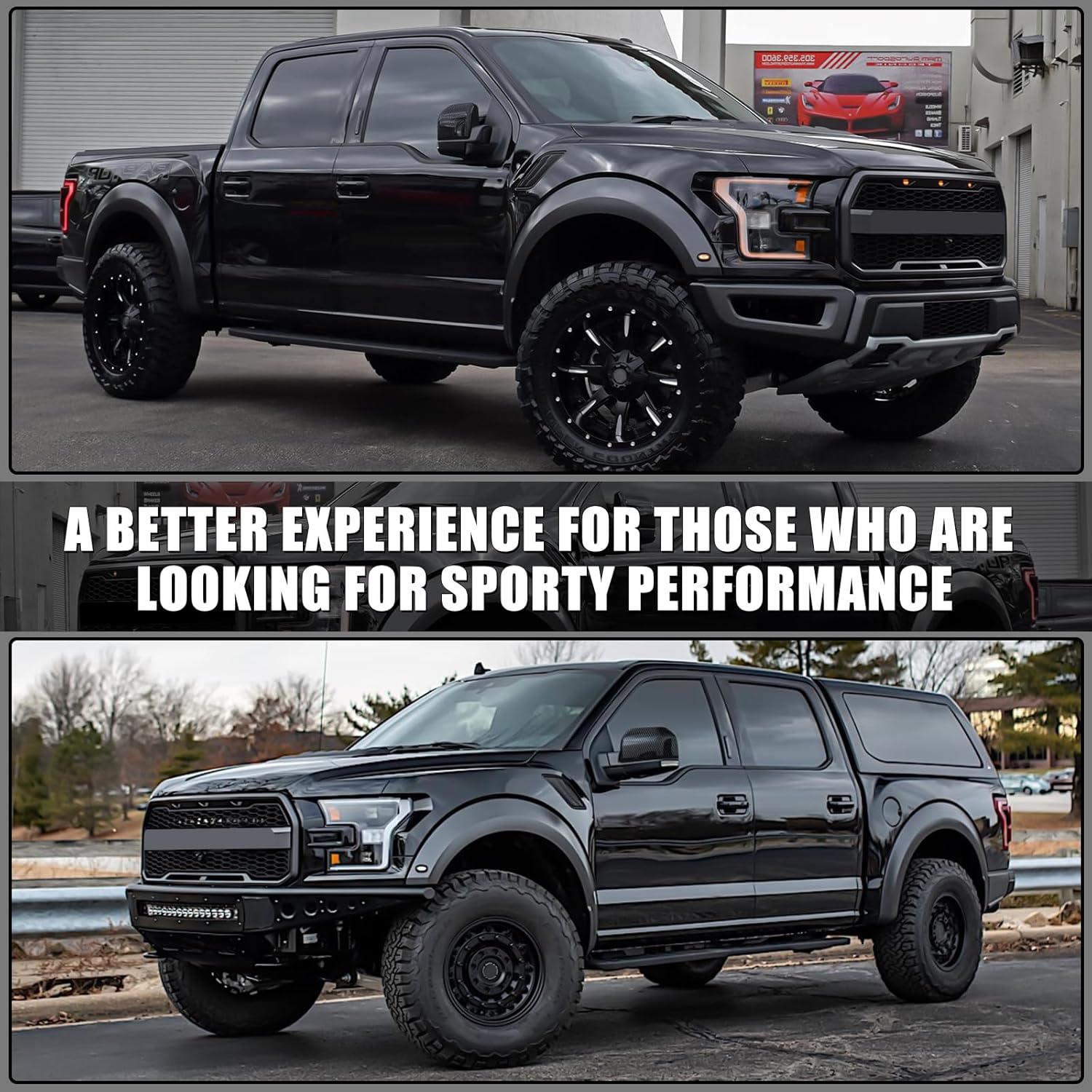Covelta Mirror Cover Caps Replacement for 2015-2020 Ford F150（Carbon Fiber）