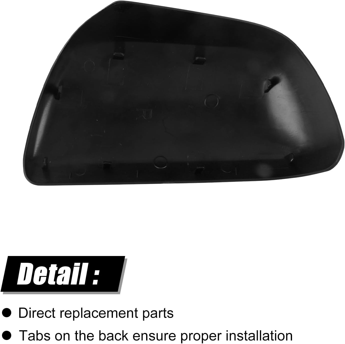 Covelta Right Side Mirror Cover Cap for 2011-2015 Toyota Tacoma Without Turn Signal Model