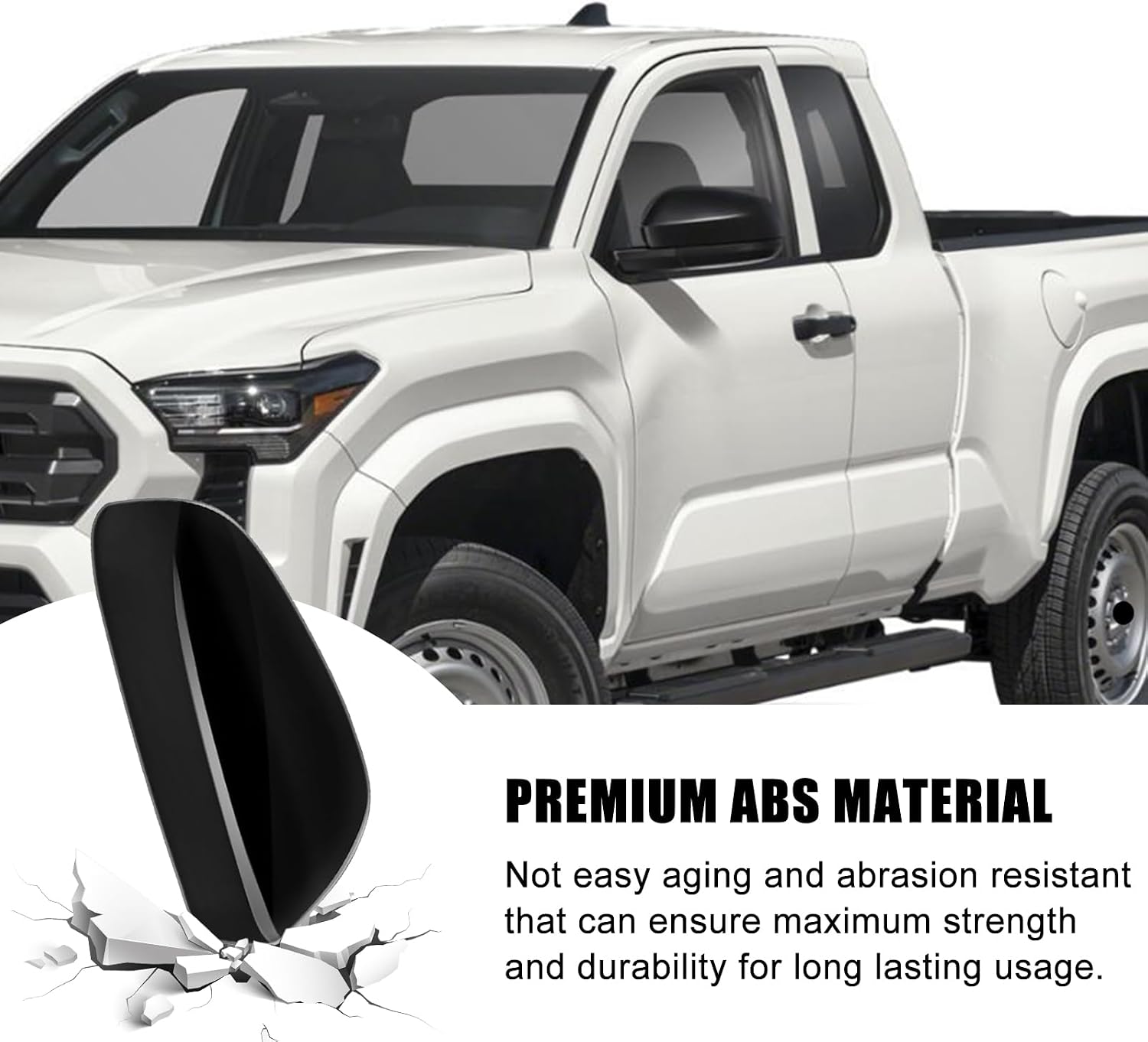 Covelta Mirror Cover Replacement for 2024-2026 Toyota Tacoma Without Turn Signal