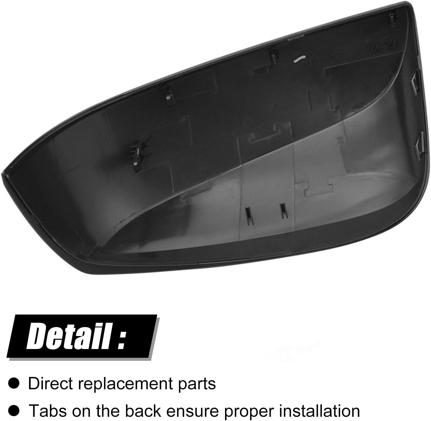 Covelta Mirror Cover Caps Replacement for 2016-2023 Toyota Tacoma with Turn Signal（Carbon Fiber ）