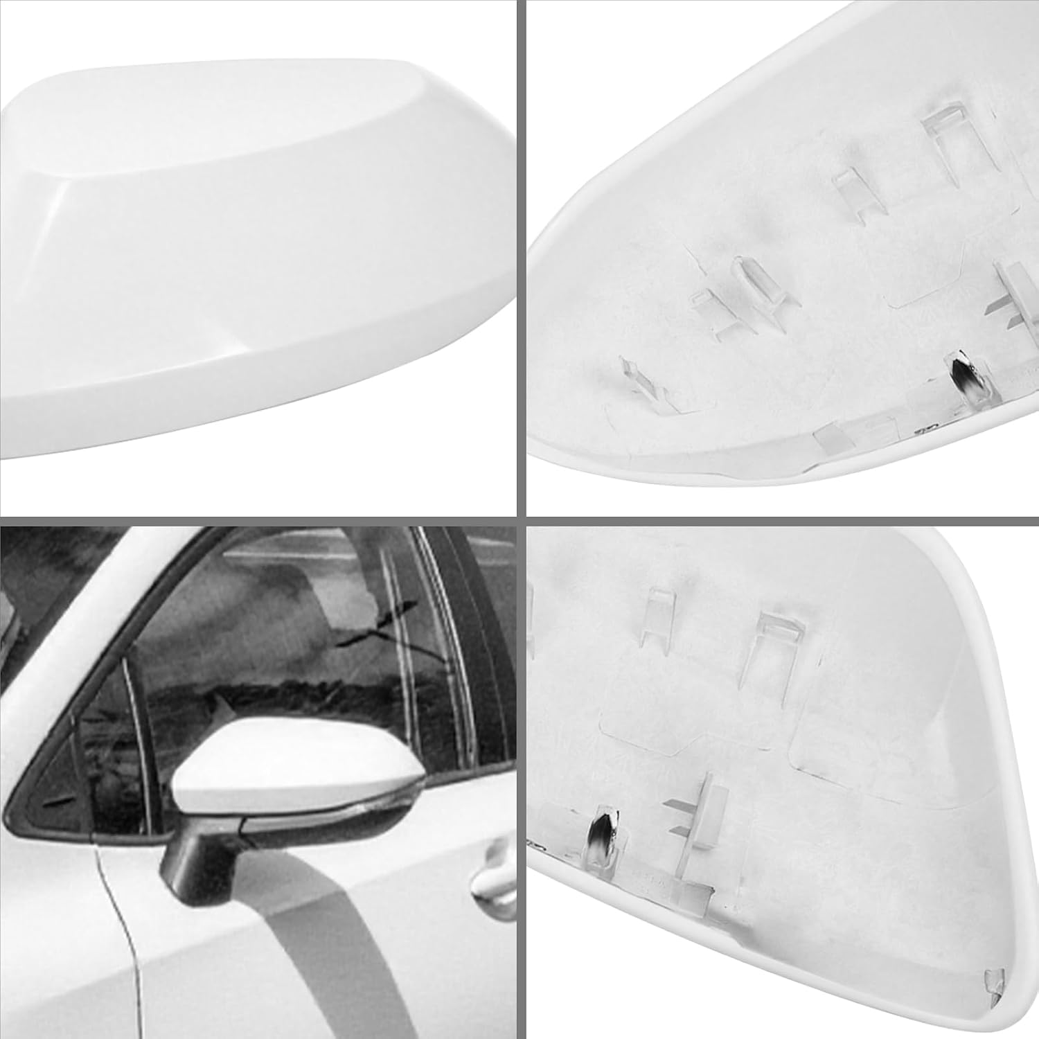 [Copy]Covelta Left Driver Side Mirror Cover Replace for 2020-2025 Toyota Corolla（White）