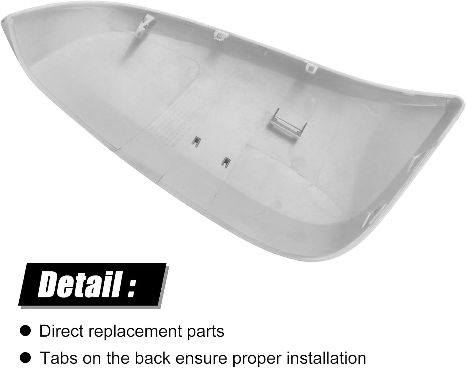 [Copy]Covelta Mirror Left Driver Cover Caps Replace for 2014-2024 Toyota 4Runner & 2013-2015 Toyota RAV4（White）
