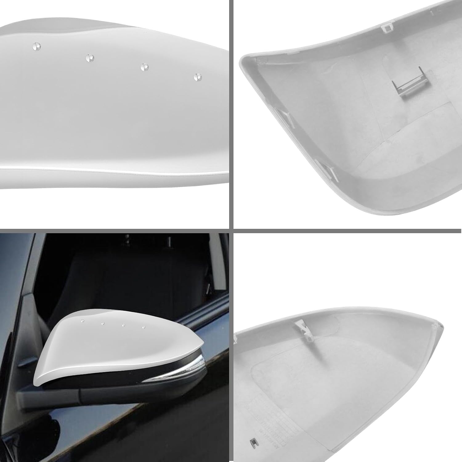 [Copy]Covelta Mirror Left Driver Cover Caps Replace for 2014-2024 Toyota 4Runner & 2013-2015 Toyota RAV4（White）