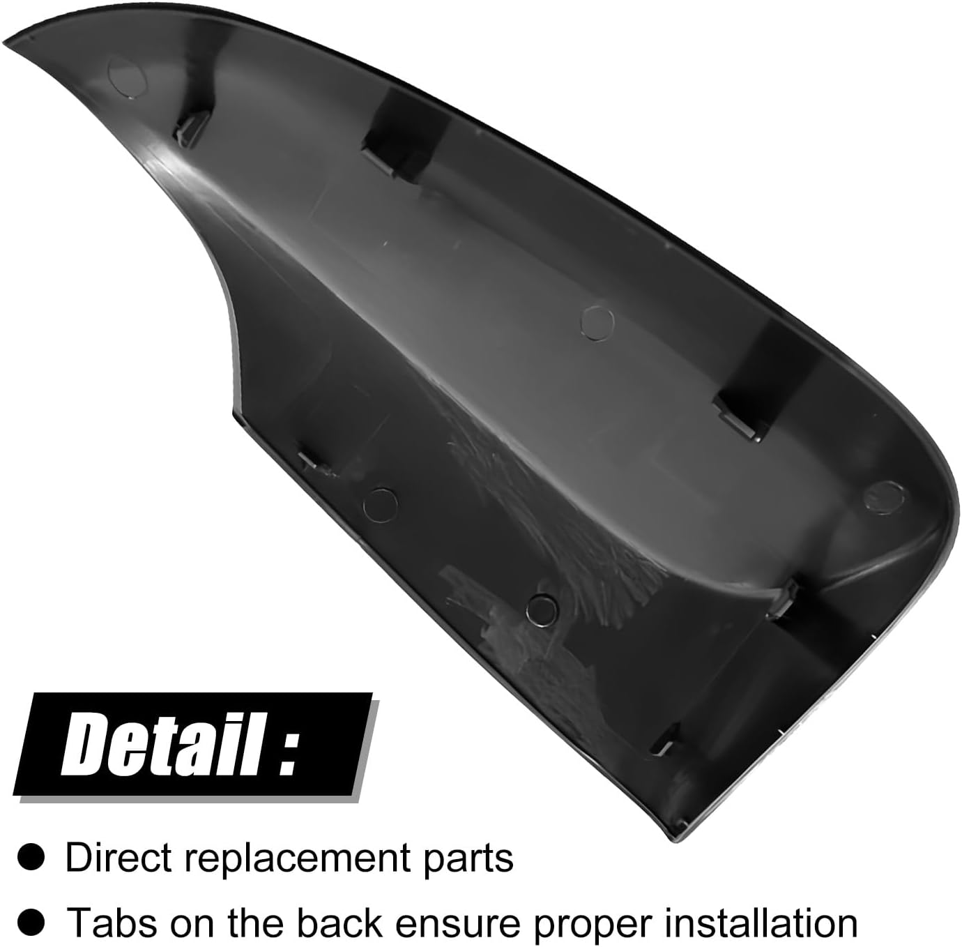 Covelta Mirror Cover Caps Replace for 2014-2019 Toyota Corolla Hatchback With Turn Signal