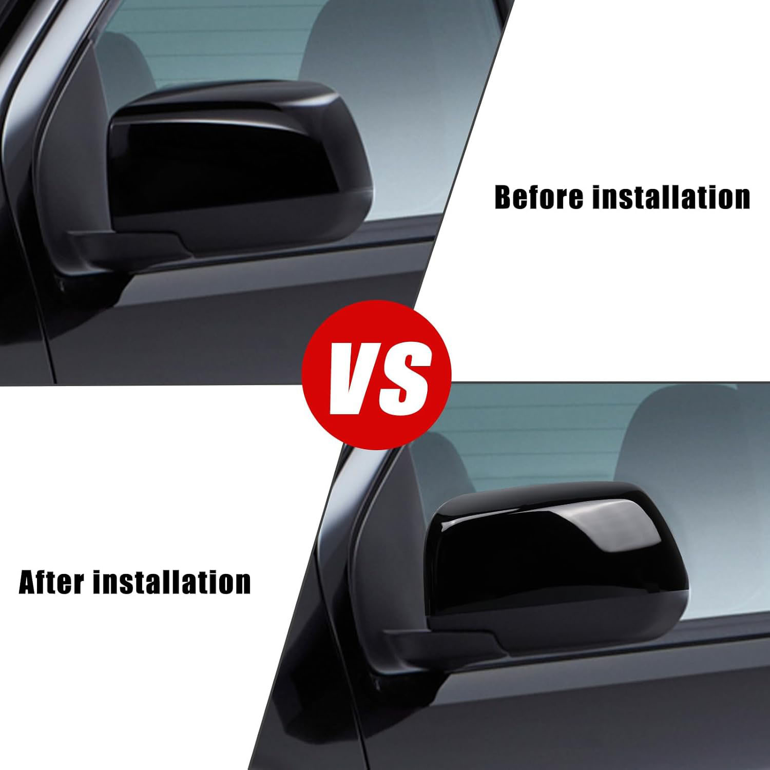 Covelta Mirror Cover Caps Replace for 2015-2022 Chevy Colorado & GMC Canyon