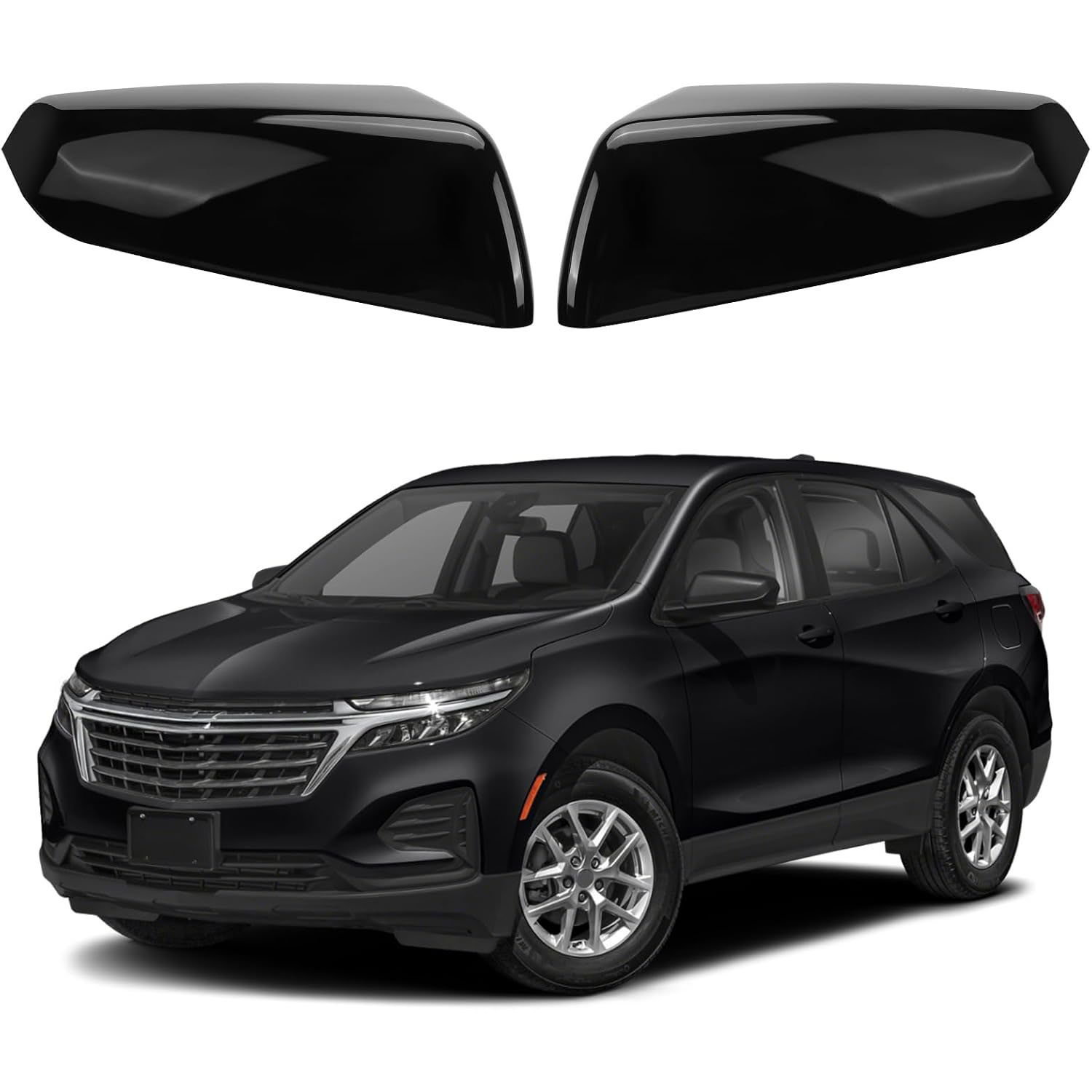 Covelta Mirror Cover Caps Replace for 2018-2024 Chevy Equinox & GMC Terrain
