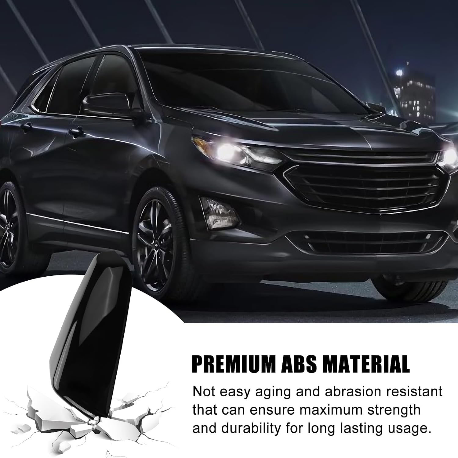 Covelta Mirror Cover Caps Replace for 2018-2024 Chevy Equinox & GMC Terrain