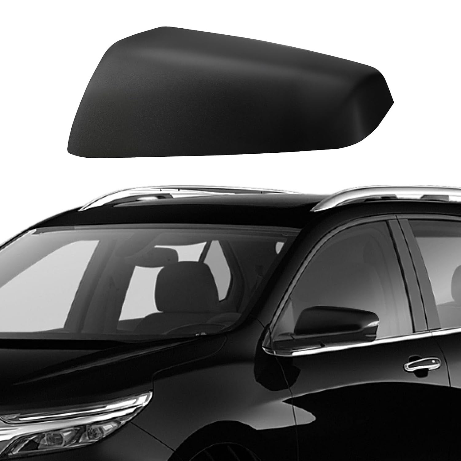 Covelta Left Mirror Cover Caps Replace for 2018-2024 Chevy Equinox & GMC Terrain