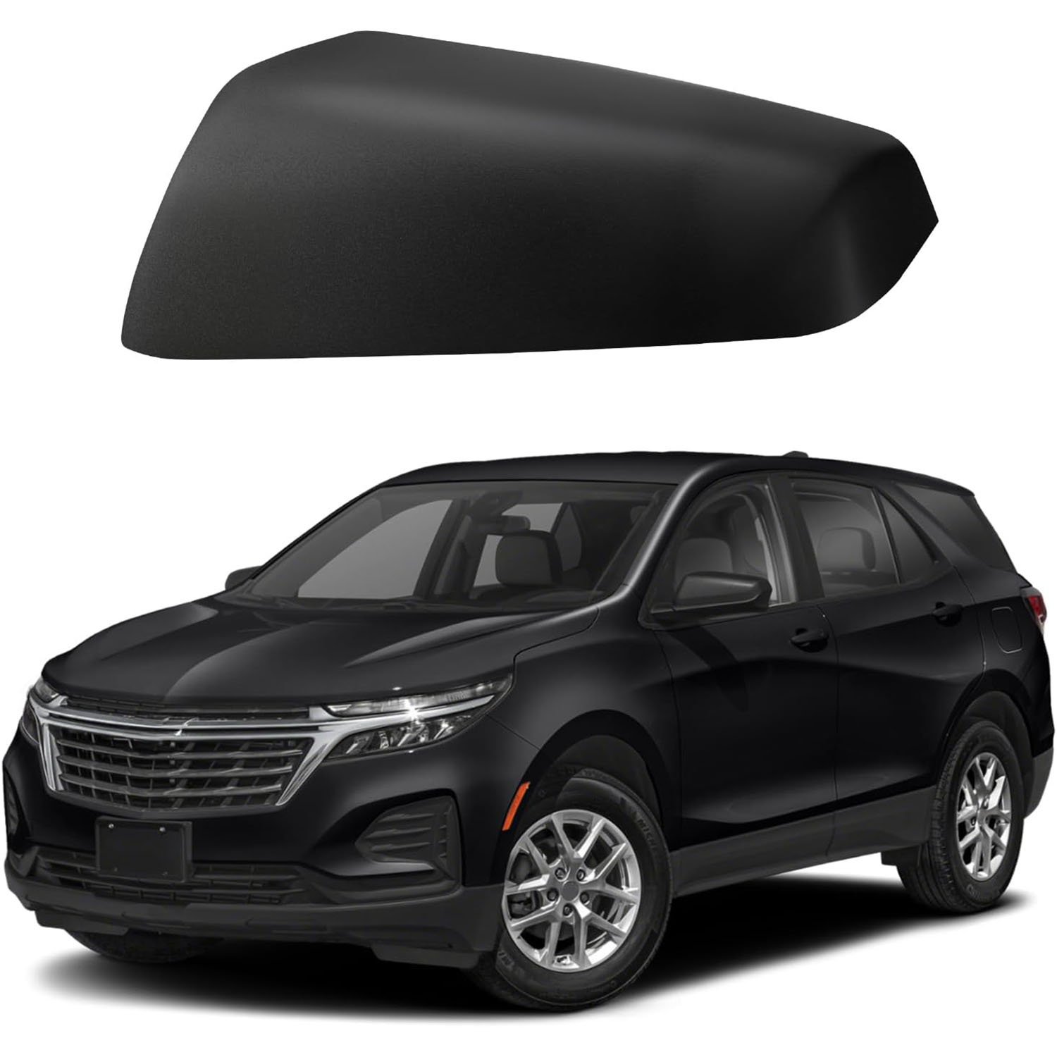 Covelta Left Mirror Cover Caps Replace for 2018-2024 Chevy Equinox & GMC Terrain