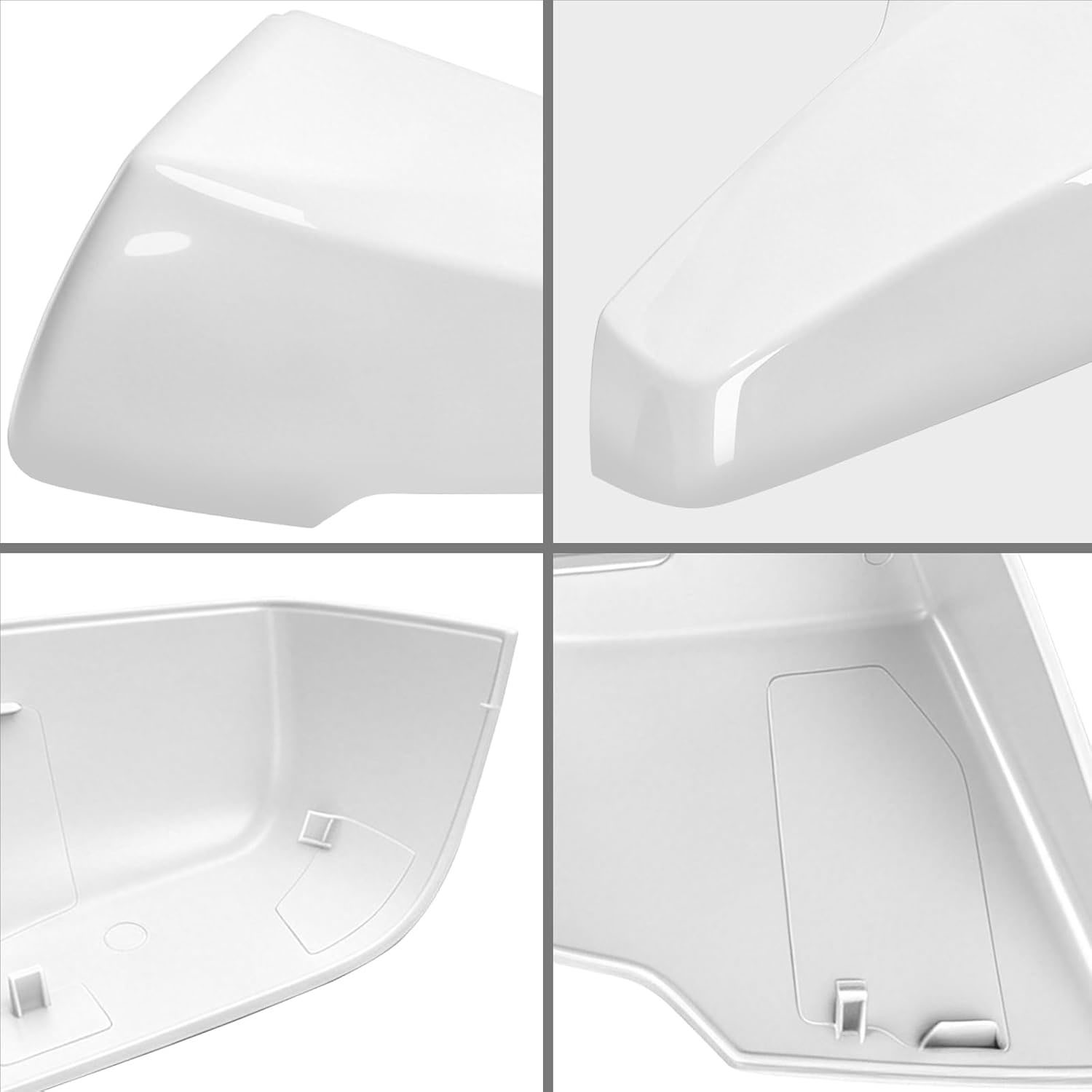 Covelta Left Mirror Cover Replace for 2018-2024 Chevy Traverse & 2020-2023 GMC Acadia (White)