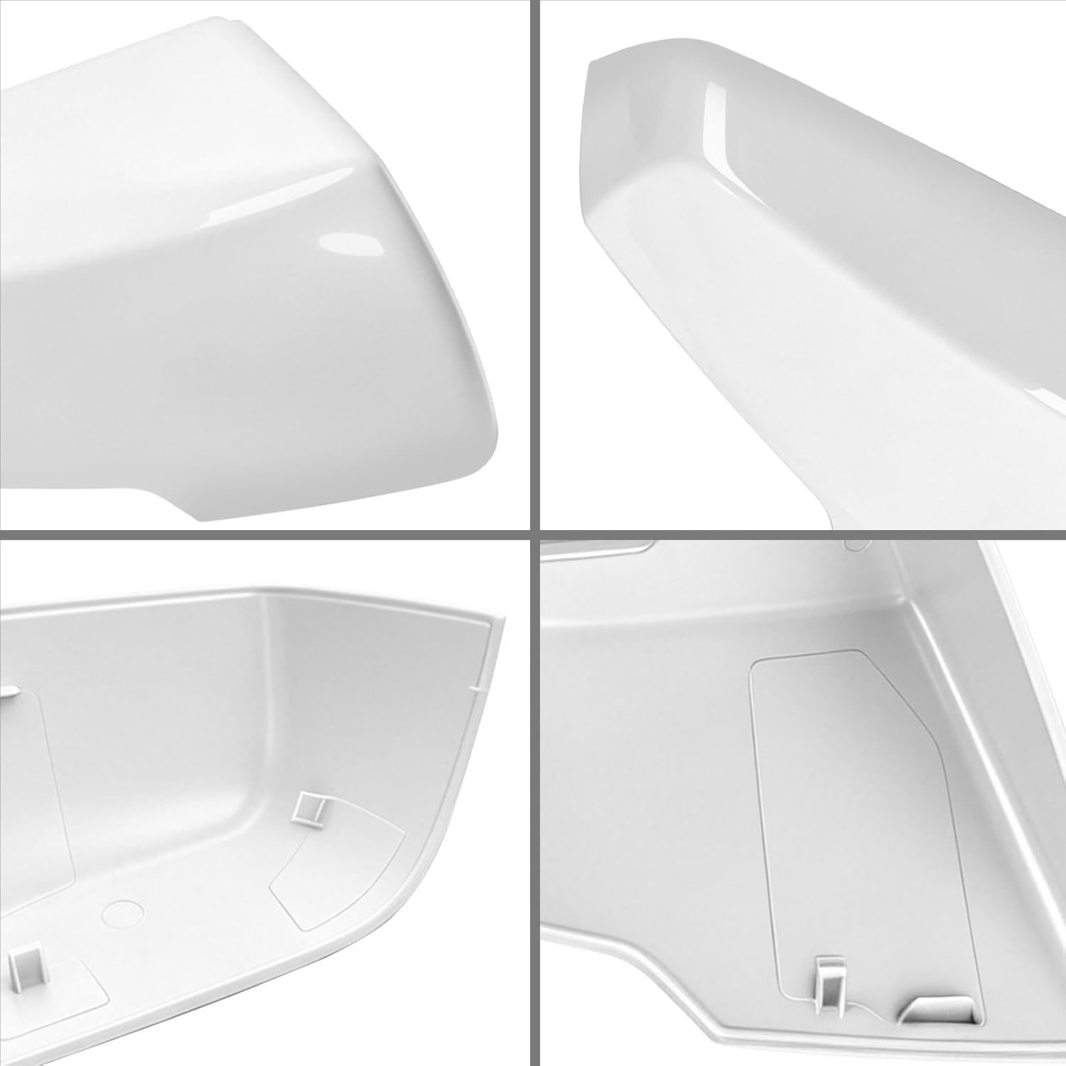 Covelta Right Mirror Cover Replace for 2018-2024 Chevy Traverse & 2020-2023 GMC Acadia (White)