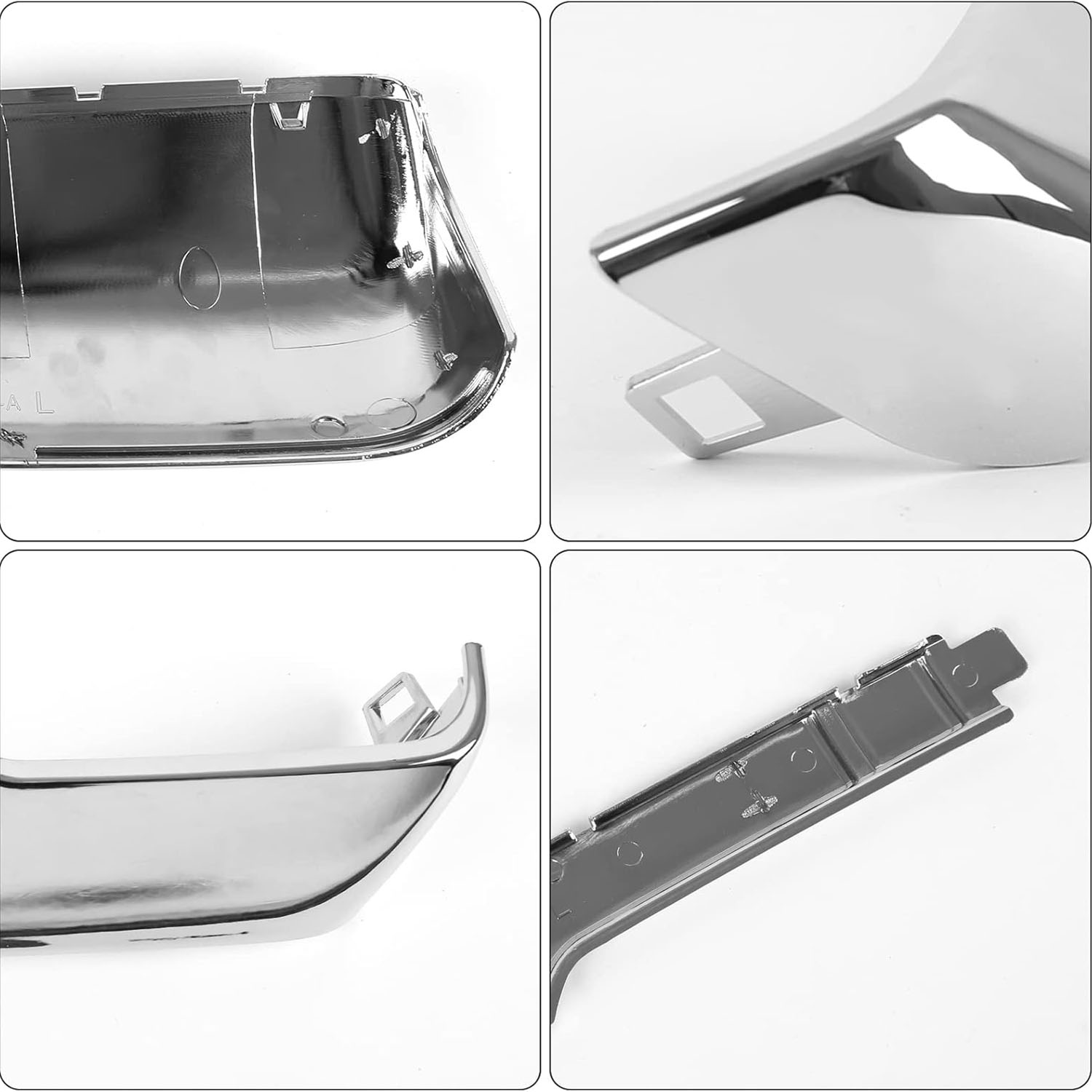 Covelta Mirror Cover Caps Replace for 2020-2025 Chevy Silverado/GMC Sierra 2500HD 3500HD(Chrome)