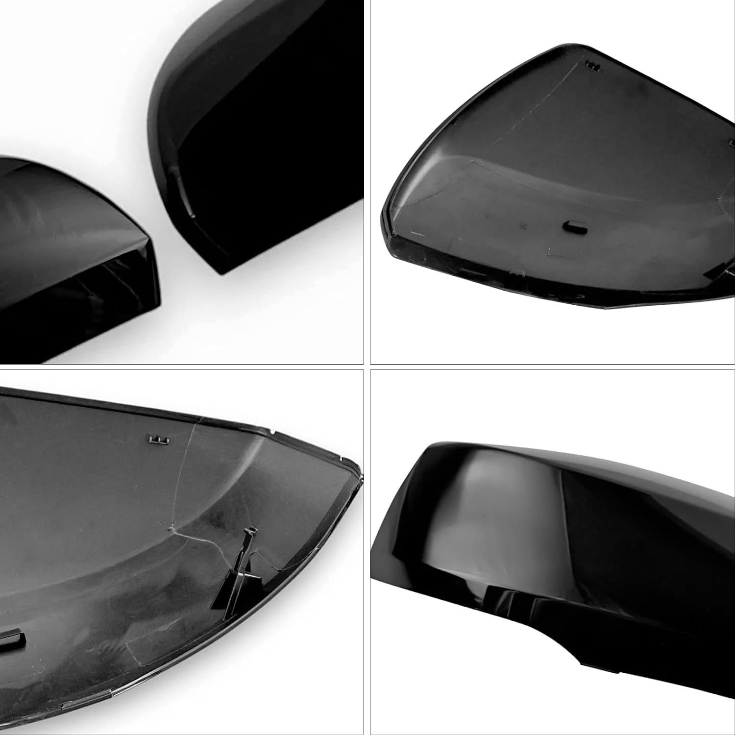 Covelta Mirror Cover Caps Replace for 2022-2025 Jeep Grand Cherokee with Turn Signal