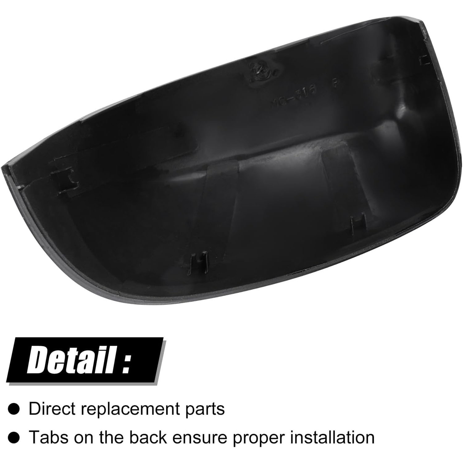 Covelta Mirror Cover Caps Replace for 2014-2024 Jeep Cherokee/2017-2024 Compass