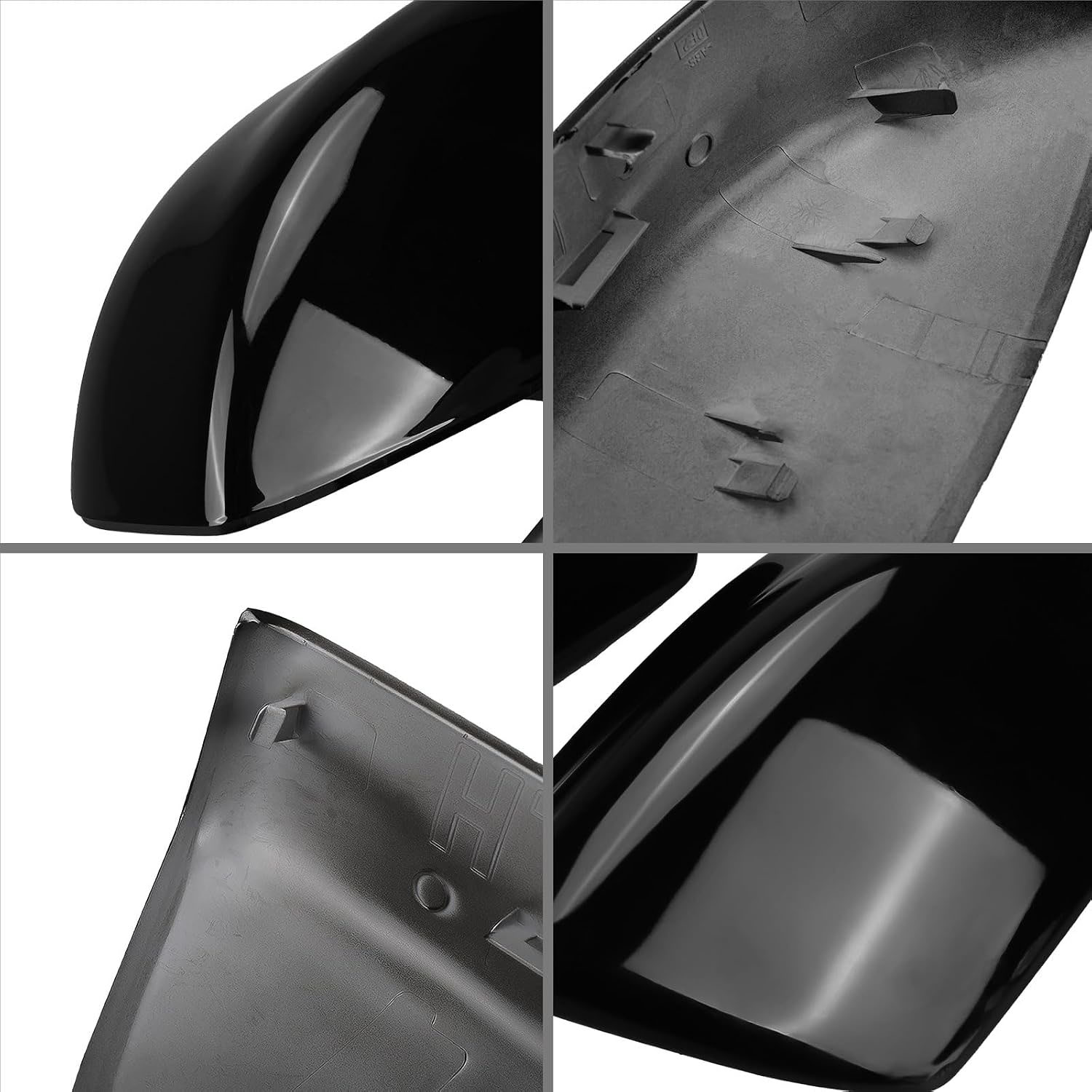 Covelta Mirror Cover Caps Replace for 2013-2019 Nissan Sentra without Turn Signal