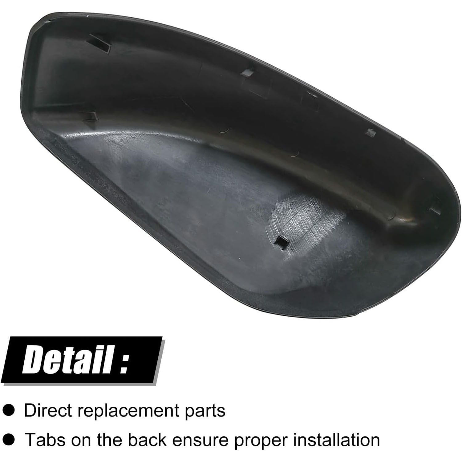 Covelta Mirror Cover Caps Replace for 2013-2018 Nissan Altima Without Turn Signal