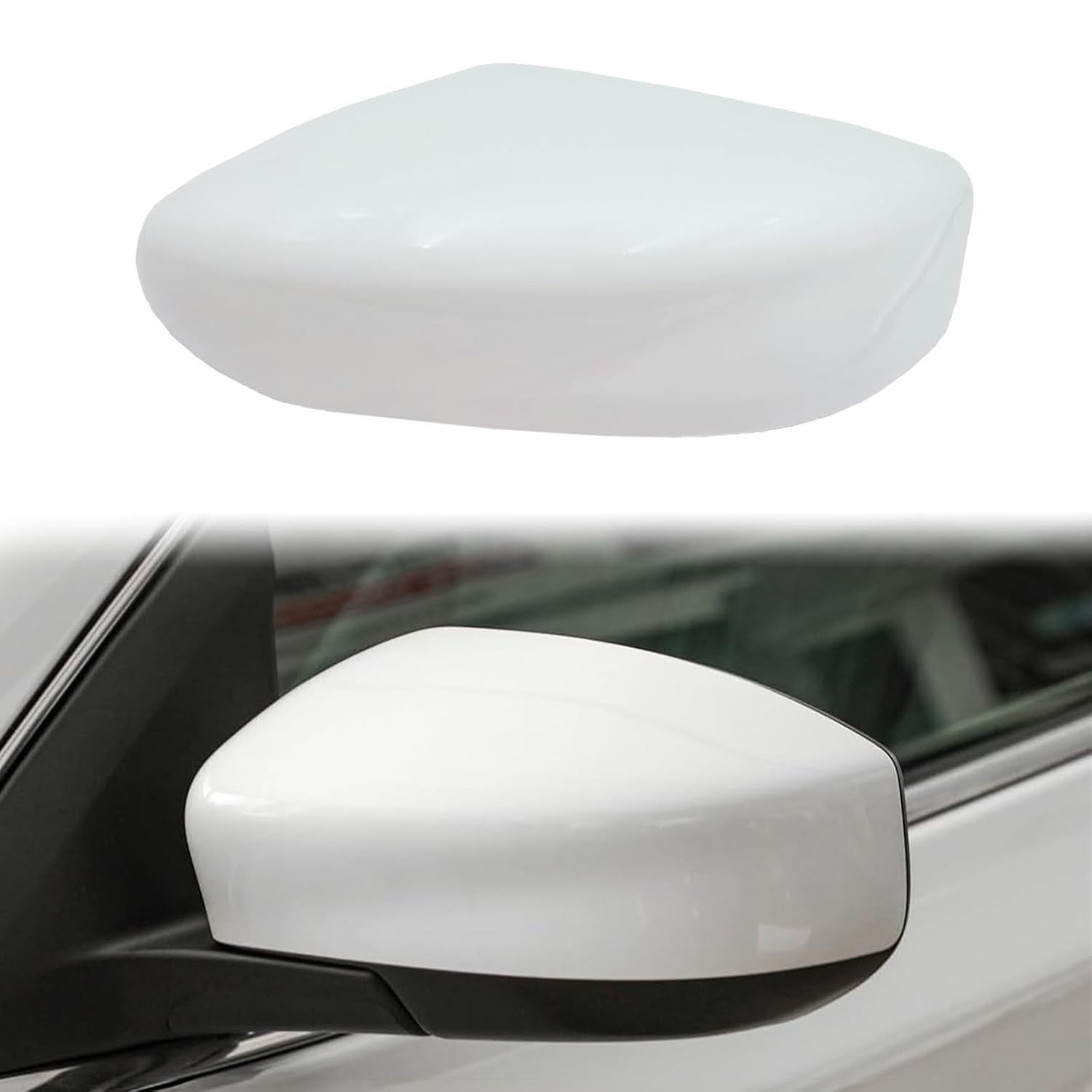 Covelta Left Mirror Cover Replace for 2013-2018 Nissan Altima Without Turn Signal