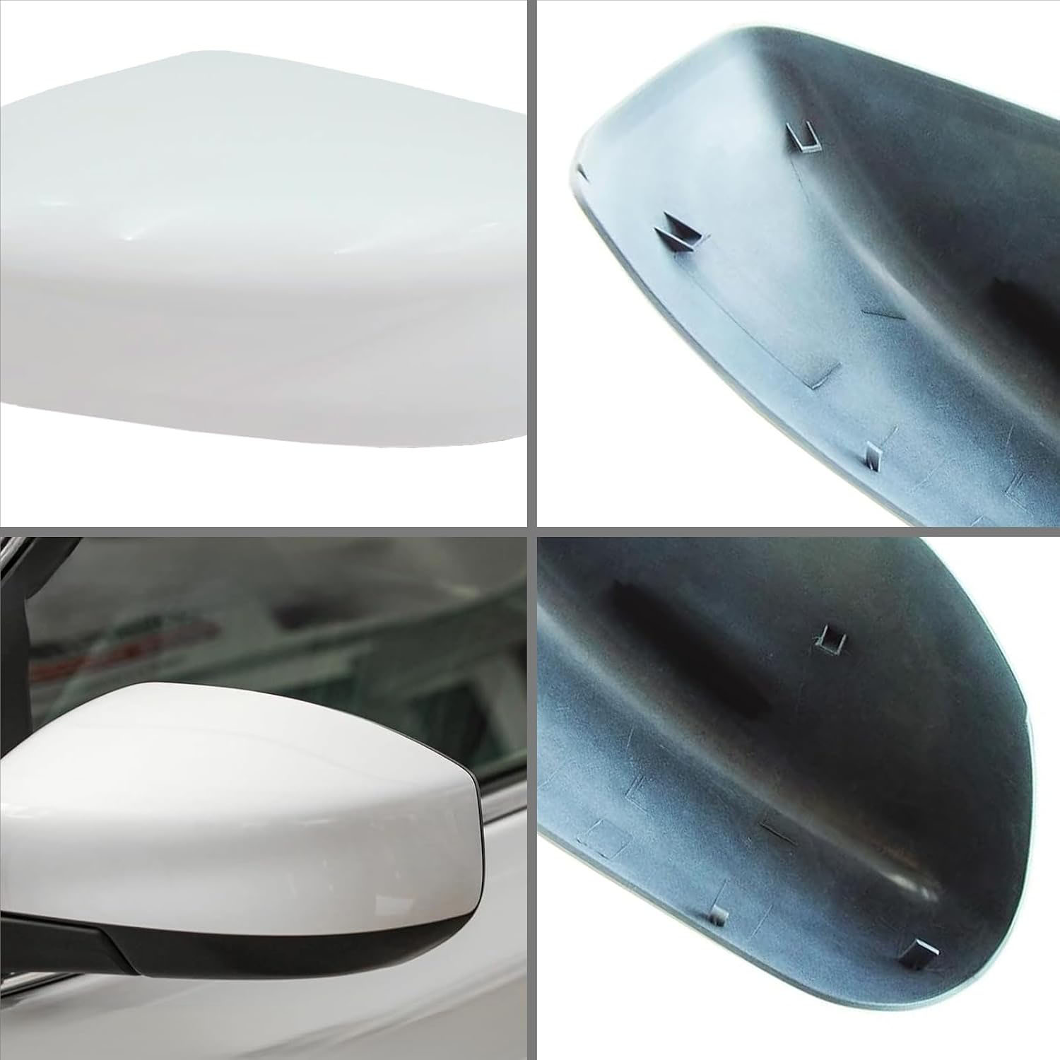 Covelta Left Mirror Cover Replace for 2013-2018 Nissan Altima Without Turn Signal