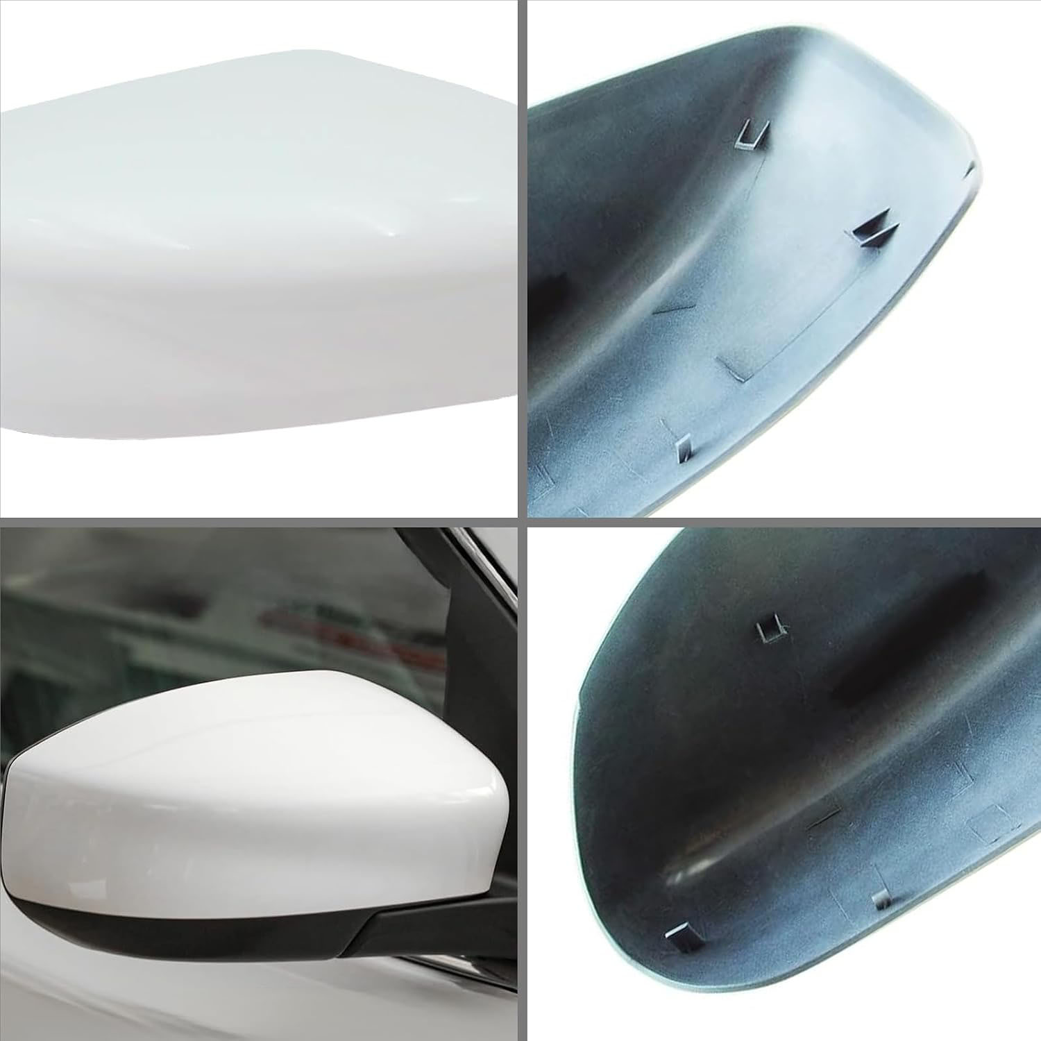 Covelta Right Mirror Cover Replace for 2013-2018 Nissan Altima Without Turn Signal