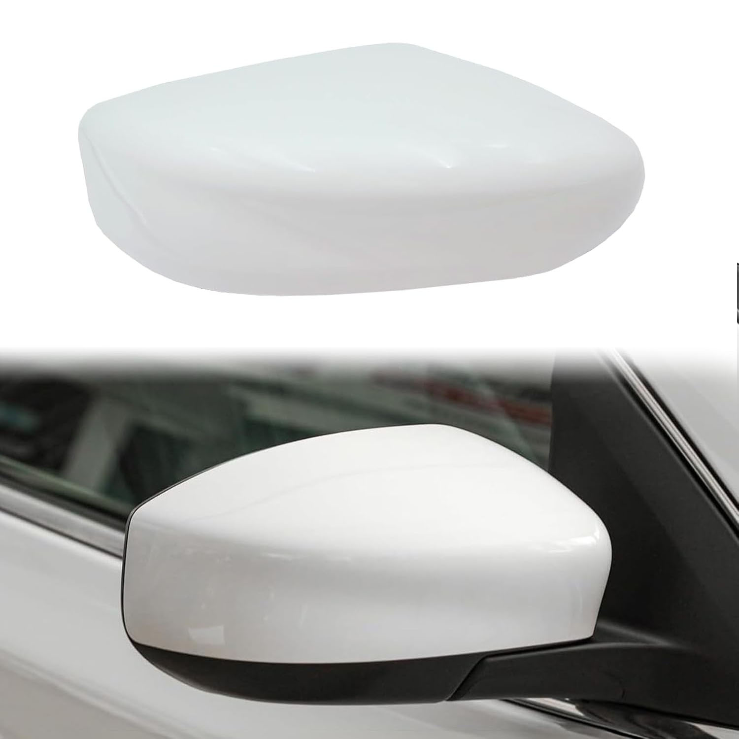 Covelta Right Mirror Cover Replace for 2013-2018 Nissan Altima Without Turn Signal