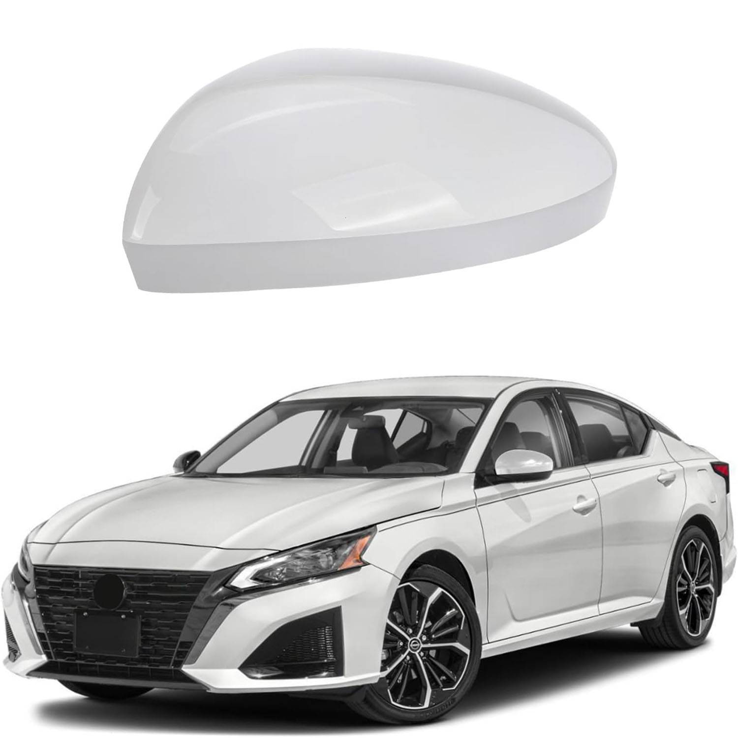 Covelta Left Driver Side Mirror Cover for 2019-2025 Nissan Altima