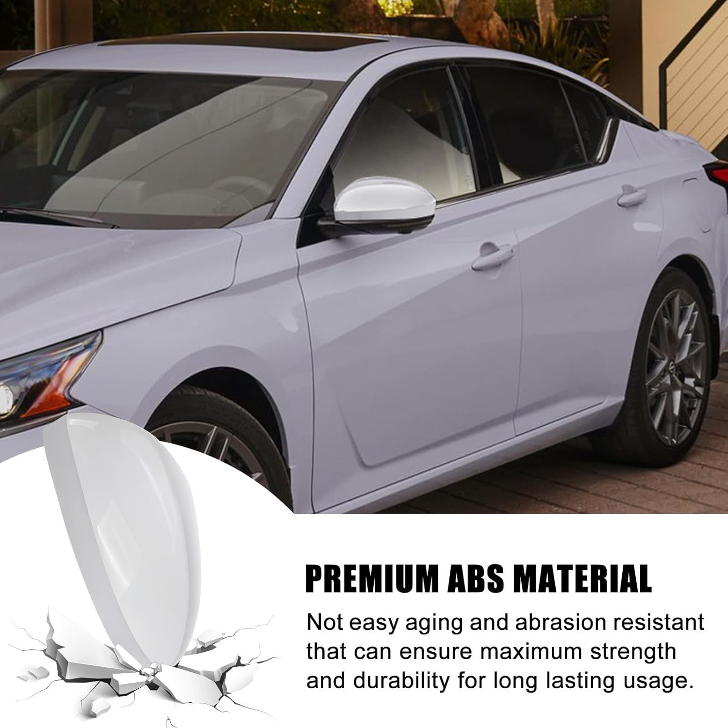 Covelta Left Driver Side Mirror Cover for 2019-2025 Nissan Altima