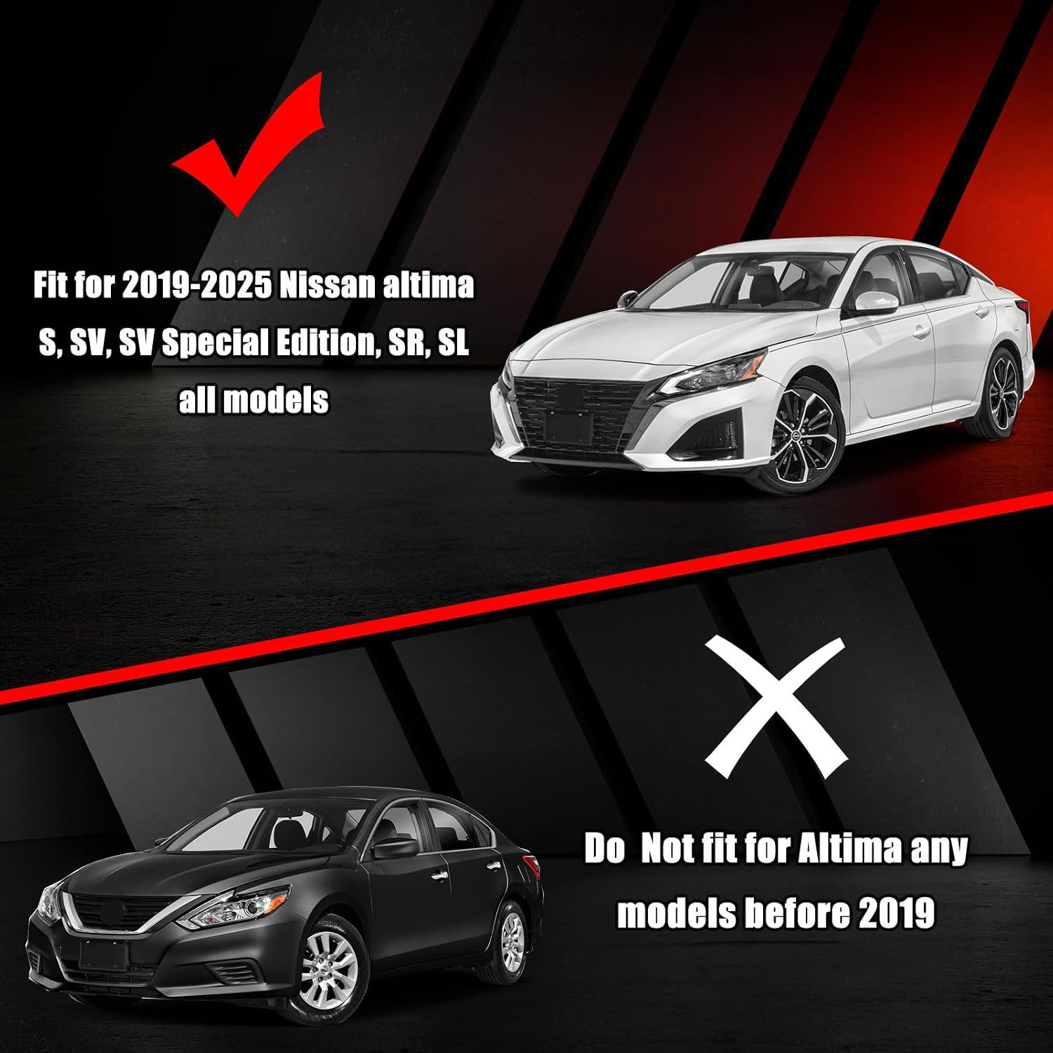 Covelta Left Driver Side Mirror Cover for 2019-2025 Nissan Altima