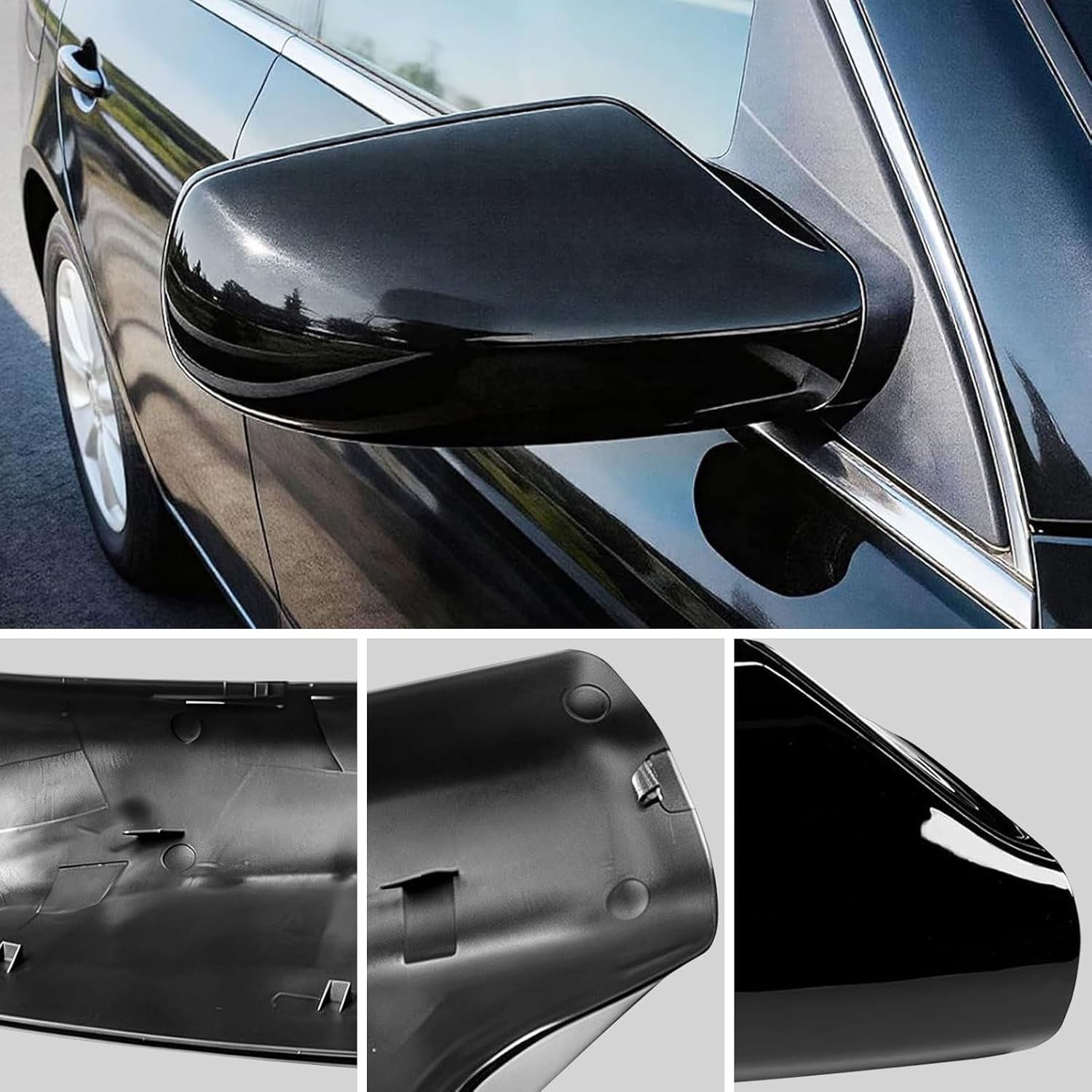 Covelta Mirror Covers Replacement for 2007-2012 Nissan Altima