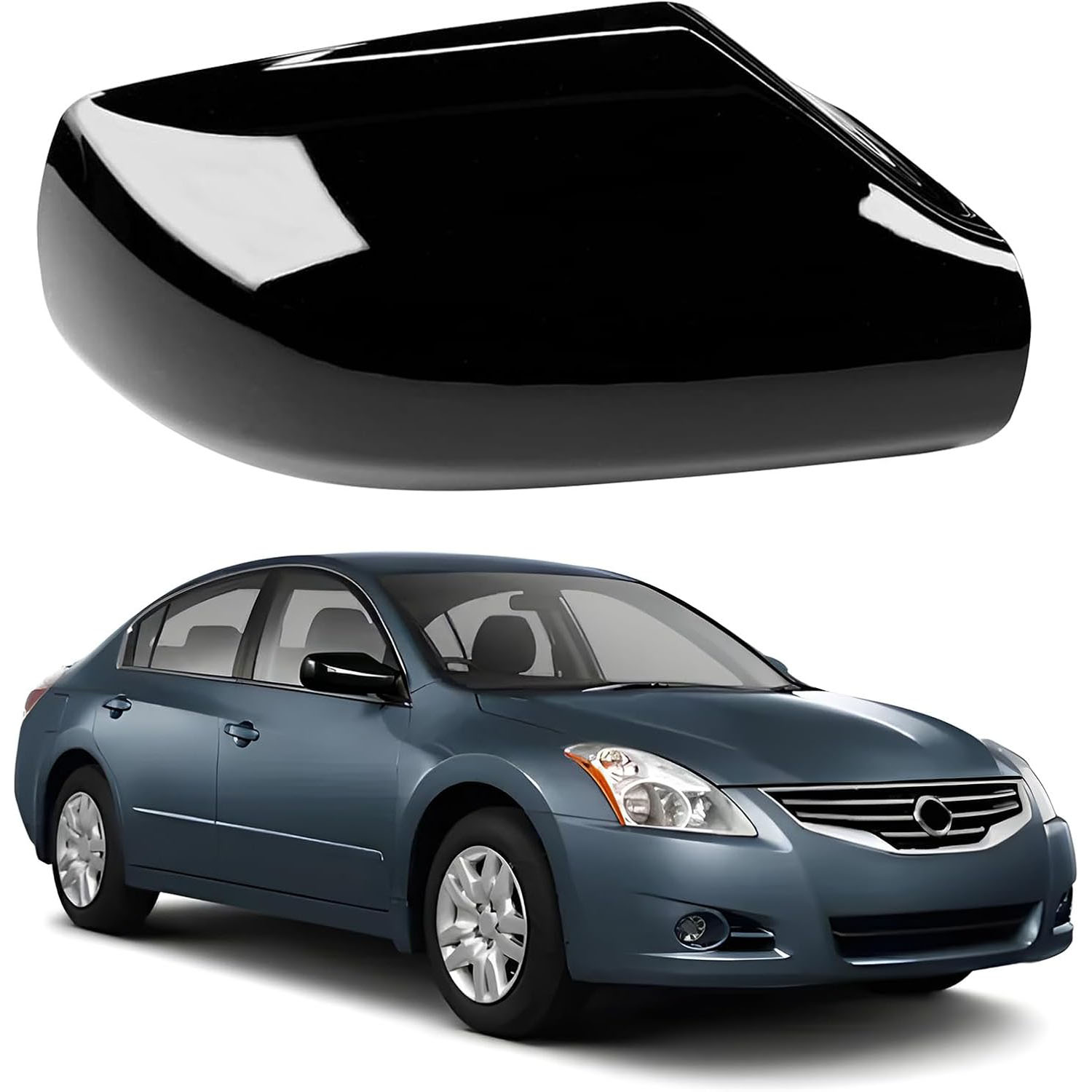 Covelta Right Mirror Cover Replacement for 2007-2012 Nissan Altima