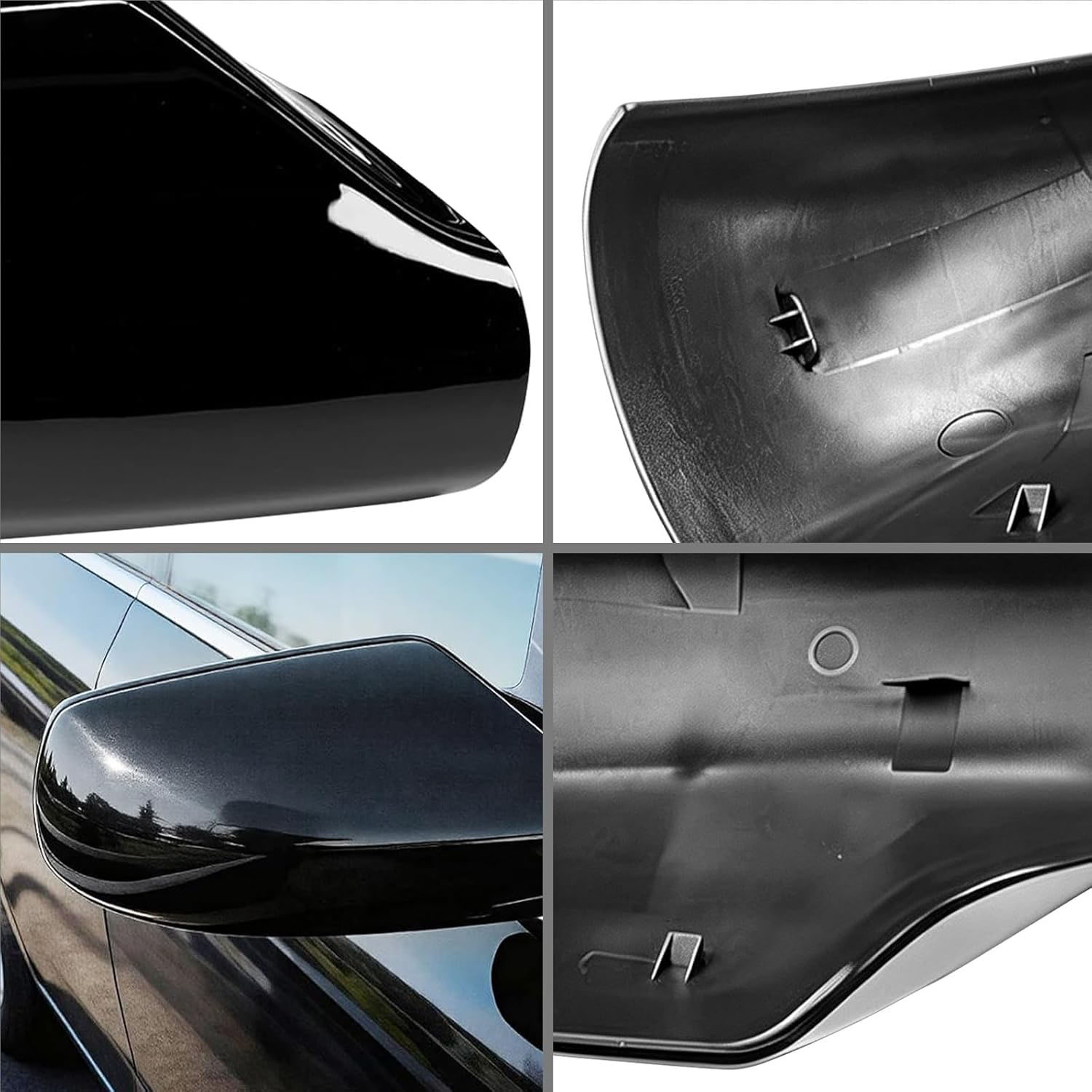 Covelta Left Mirror Cover Replacement for 2007-2012 Nissan Altima