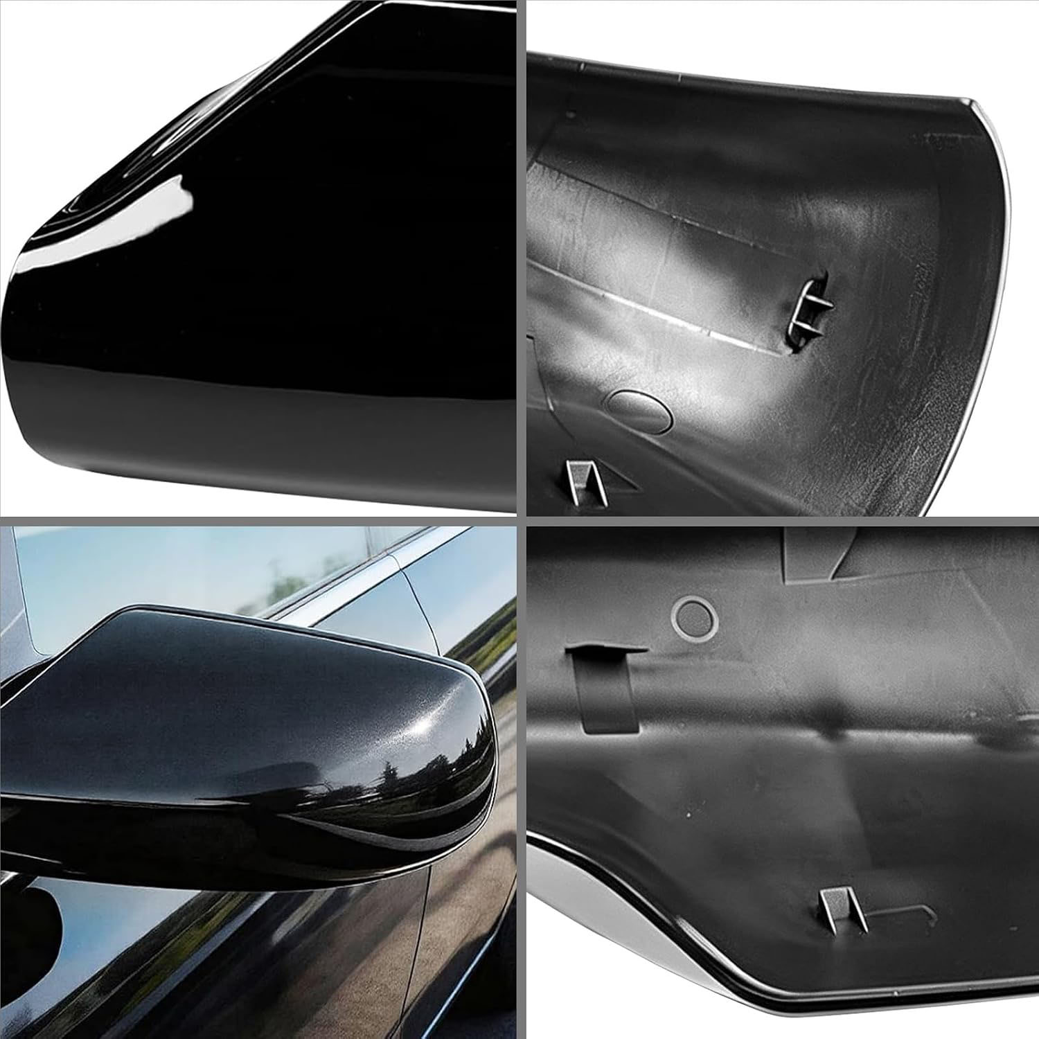 Covelta Right Mirror Cover Replacement for 2007-2012 Nissan Altima